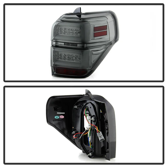 Spyder Smoke LED Tail Lights W/Sequential Turn Signal For 4Runner (2010-2023) - Image 3