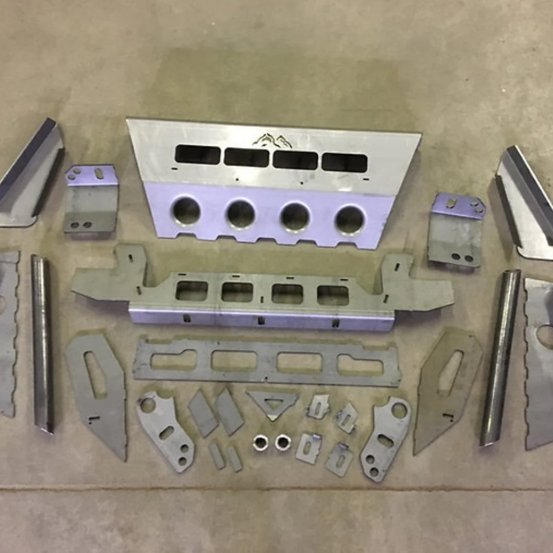 SRQ Fab Alpha Front Bumper - DIY Kit For 4Runner (1996-2002) - Image 2