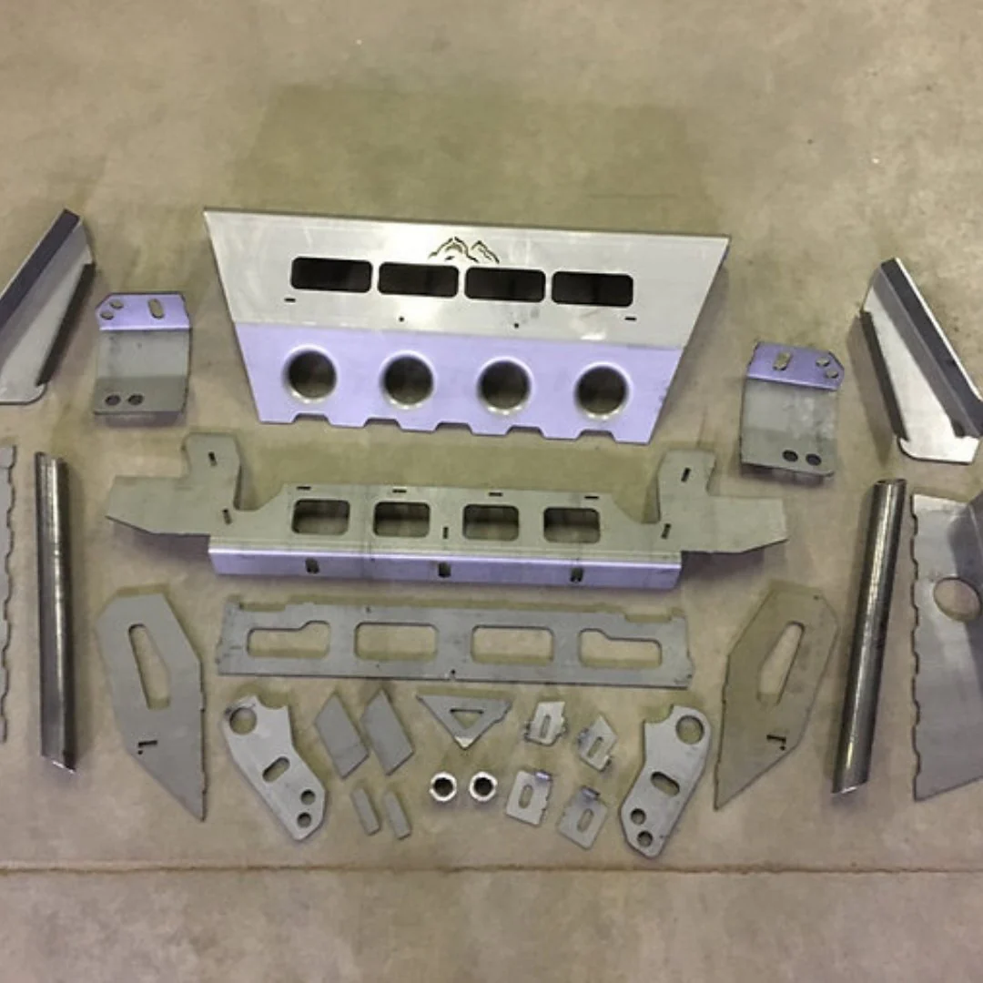 SRQ Fab Alpha Front Bumper For 4Runner (1996-2002) - Image 3