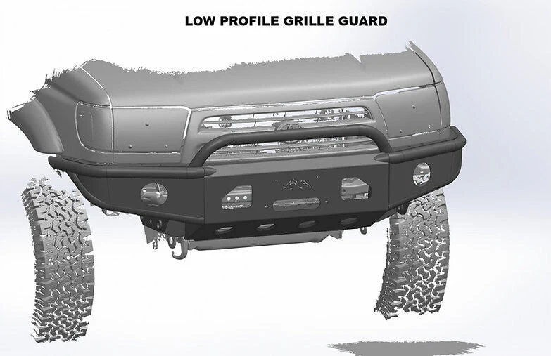 SRQ Fab Closed Wing Hybrid Bumper - DIY Kit For 4Runner (1996-2002) - Image 4