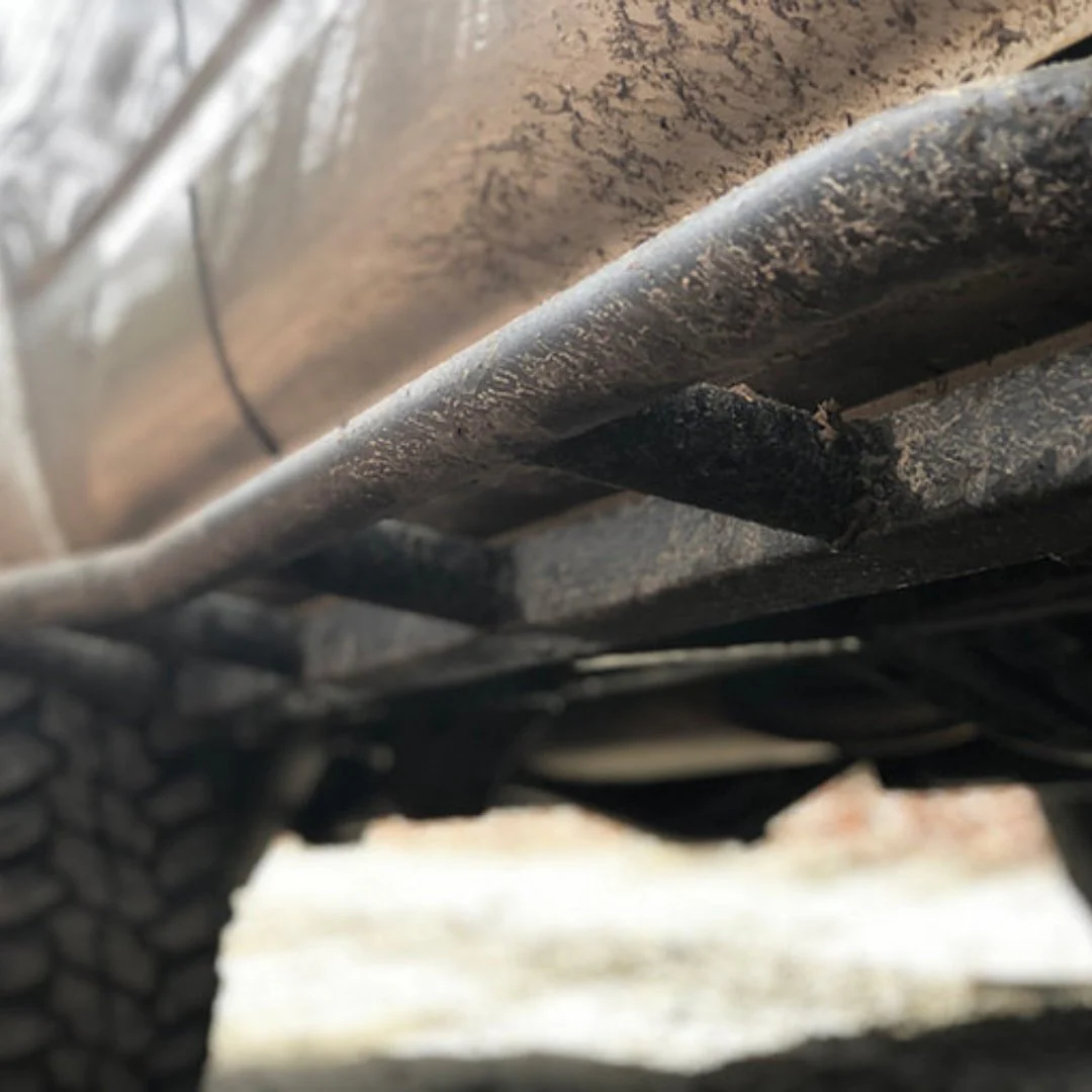 SRQ Fab Rock Sliders - Raw Steel For 4Runner (1996-2002) - Image 2