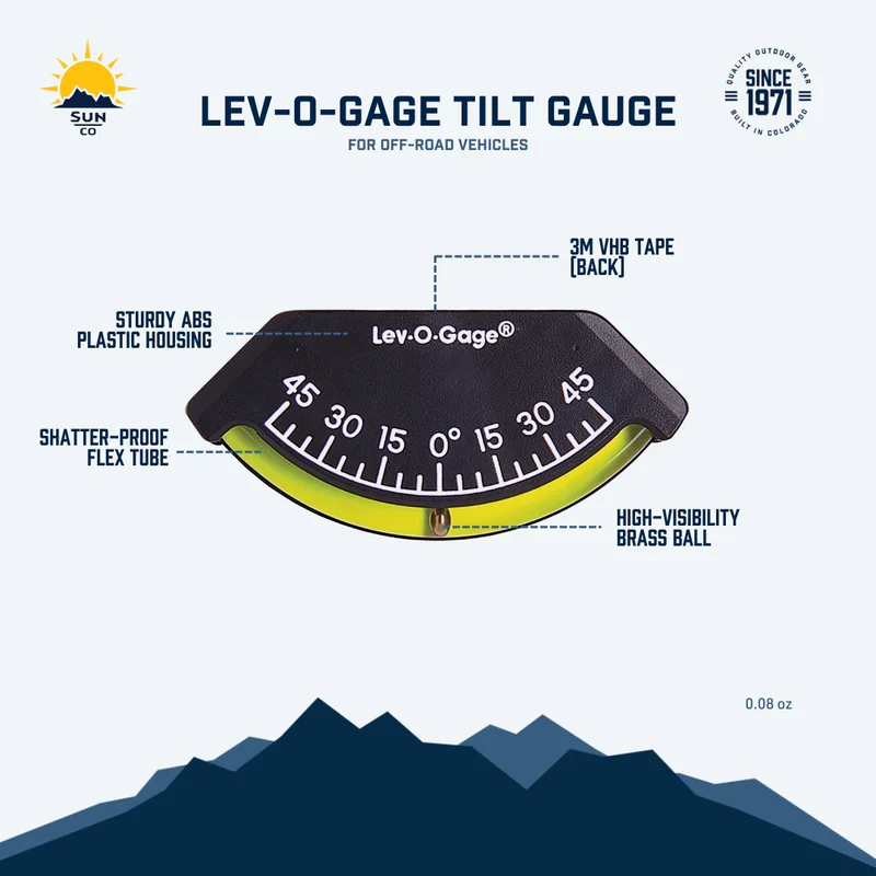 Sun Company Lev-O-Gage Tilt Gauge - Image 8