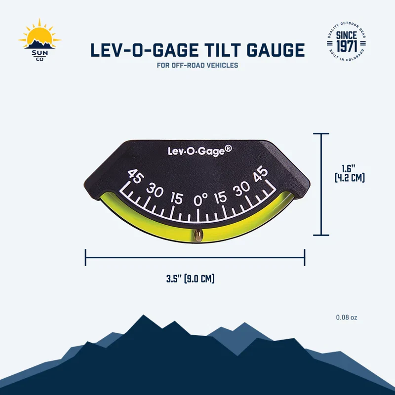Sun Company Lev-O-Gage Tilt Gauge - Image 9