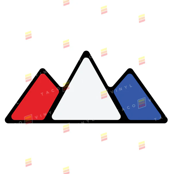 Taco Vinyl Mountain 4Runner Grille Badge - Image 3