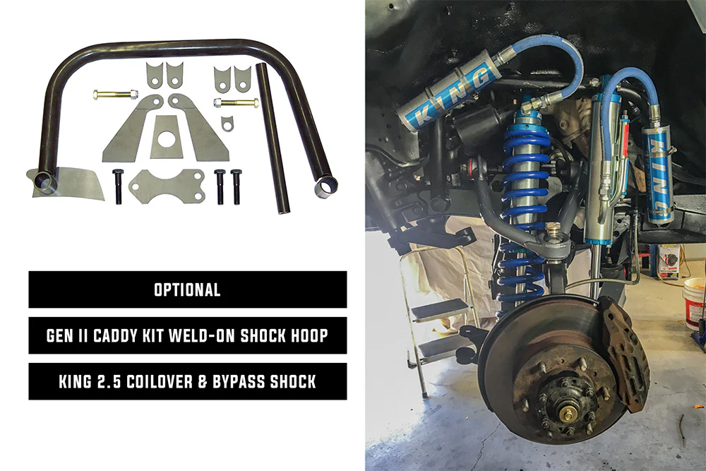 Total Chaos +3.25" Gen II Caddy Long Travel Kit W/Tubular LCA + Coilovers For 4Runner (1986-1995) - Image 5