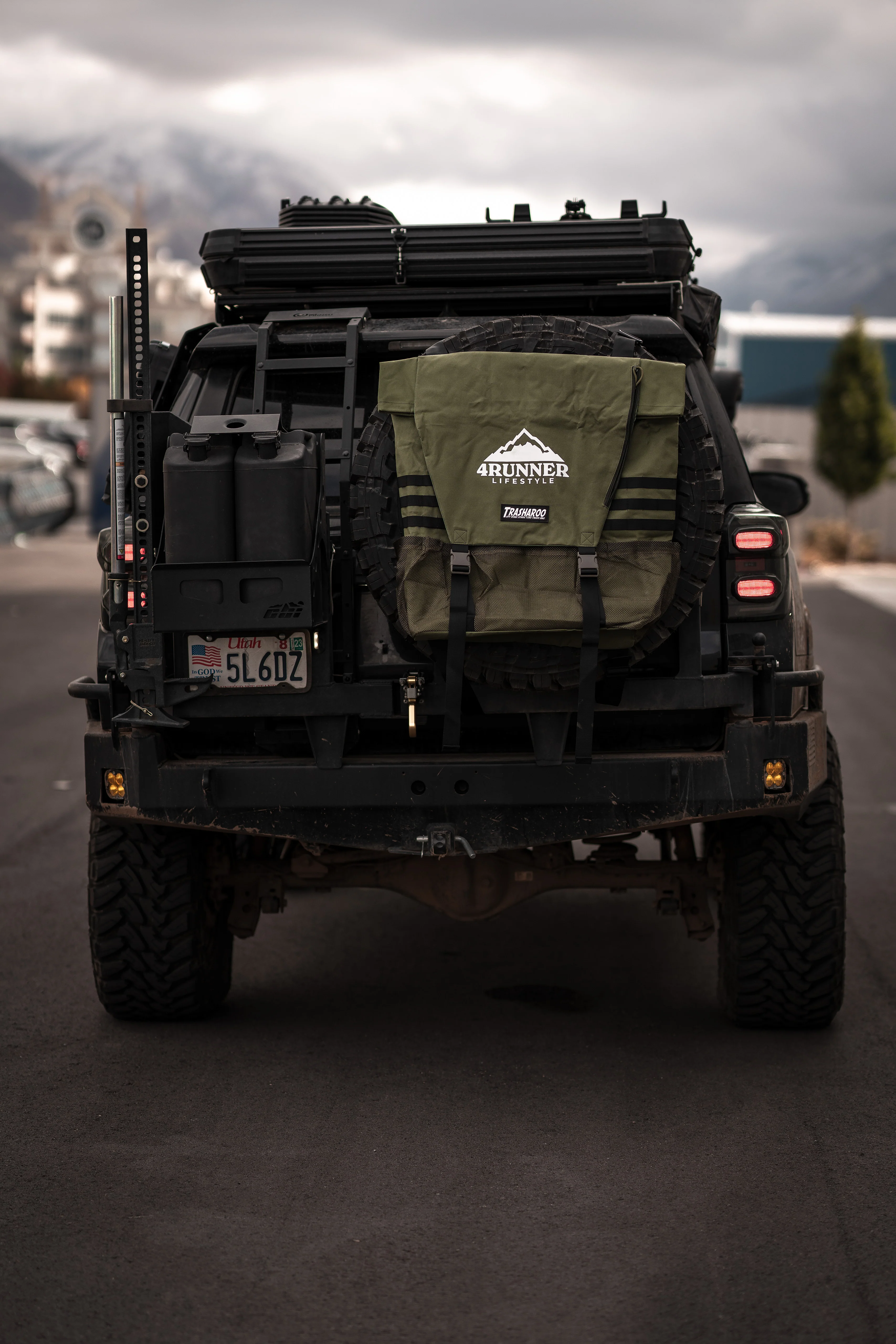 Trasharoo Spare Tire Trash Bag Green - Image 3
