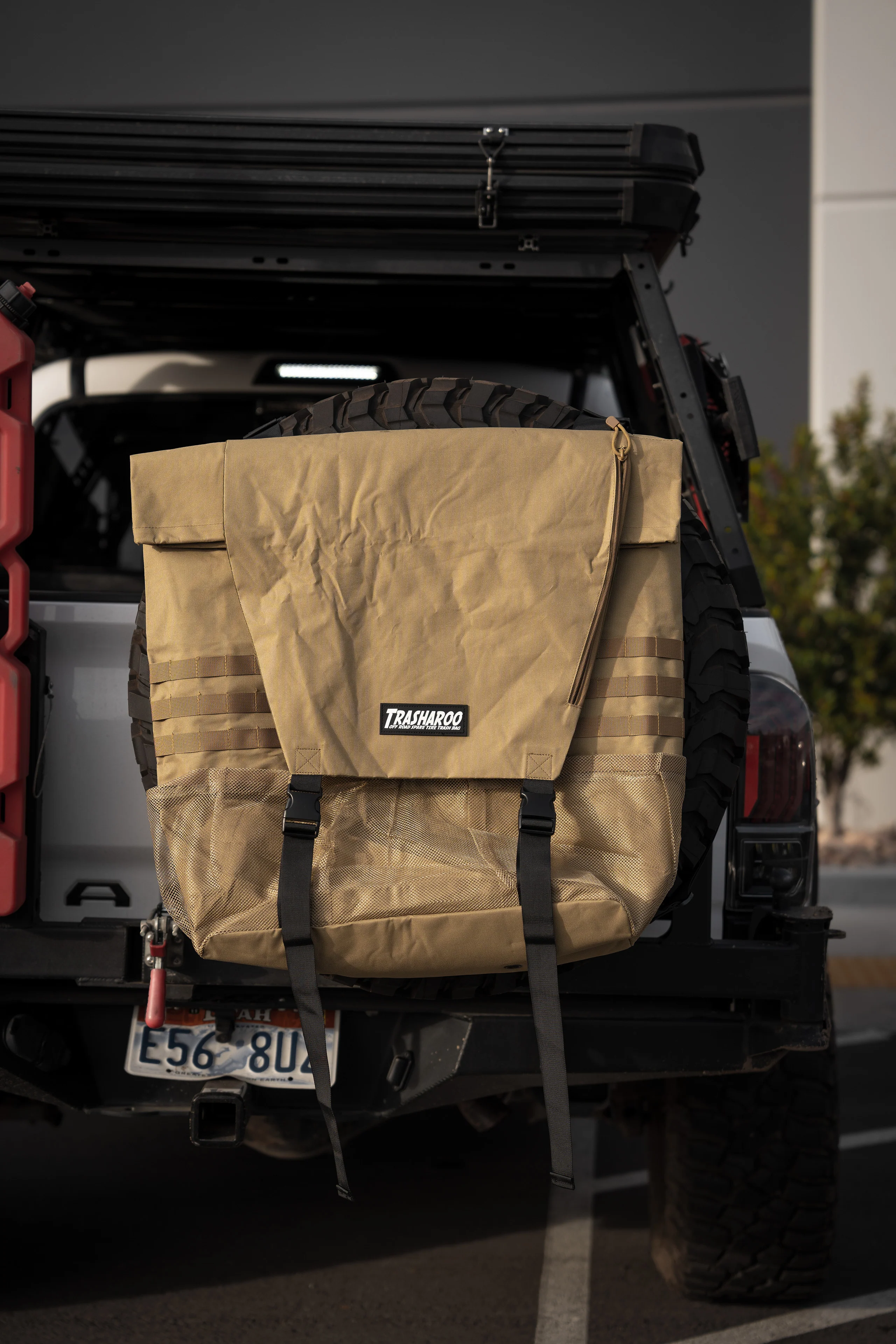 Trasharoo Spare Tire Trash Bag Tan - Image 5