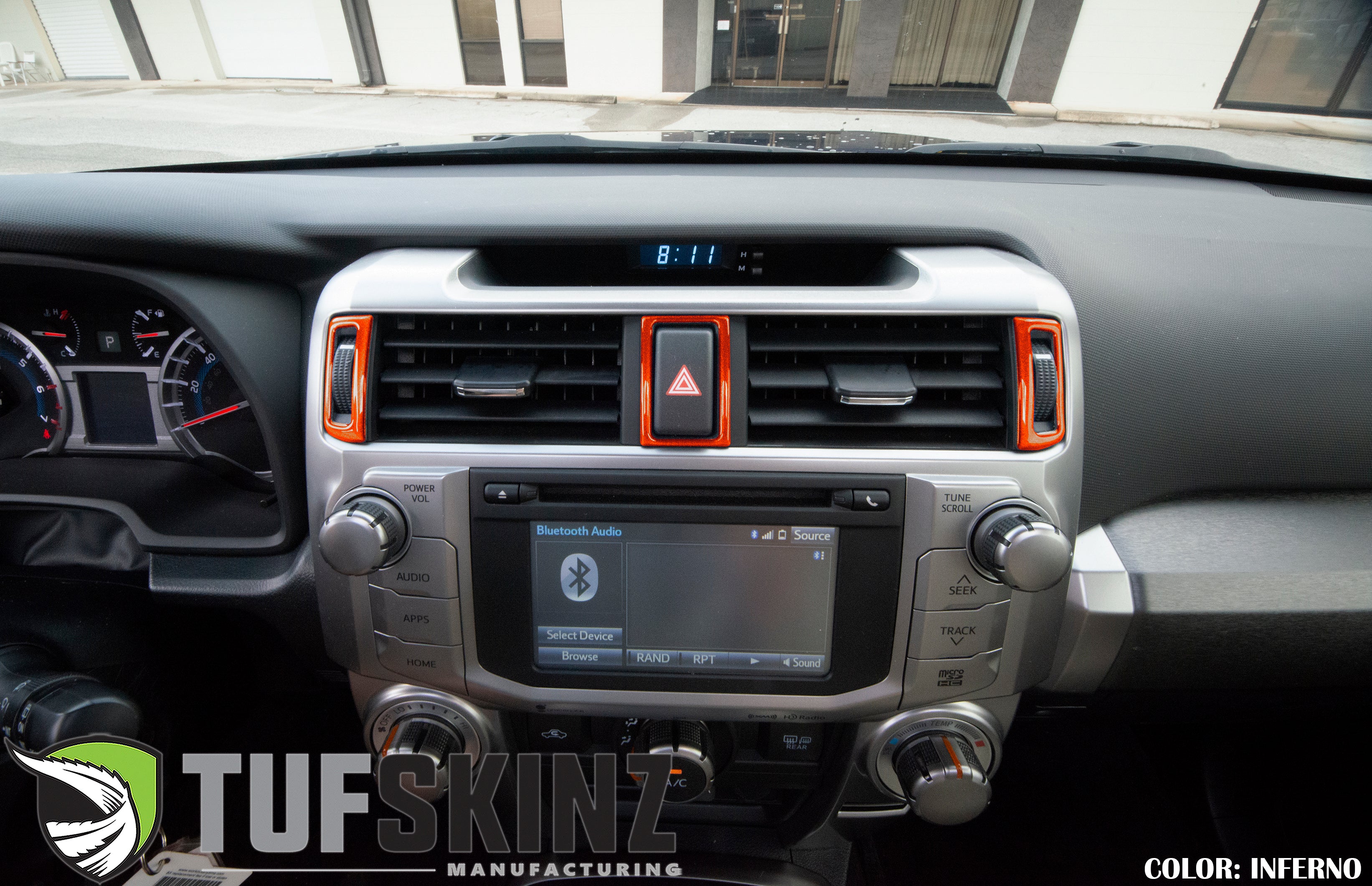Tufskinz Center Air Vent Accent Trim For 4Runner (2014-2024) - Image 5