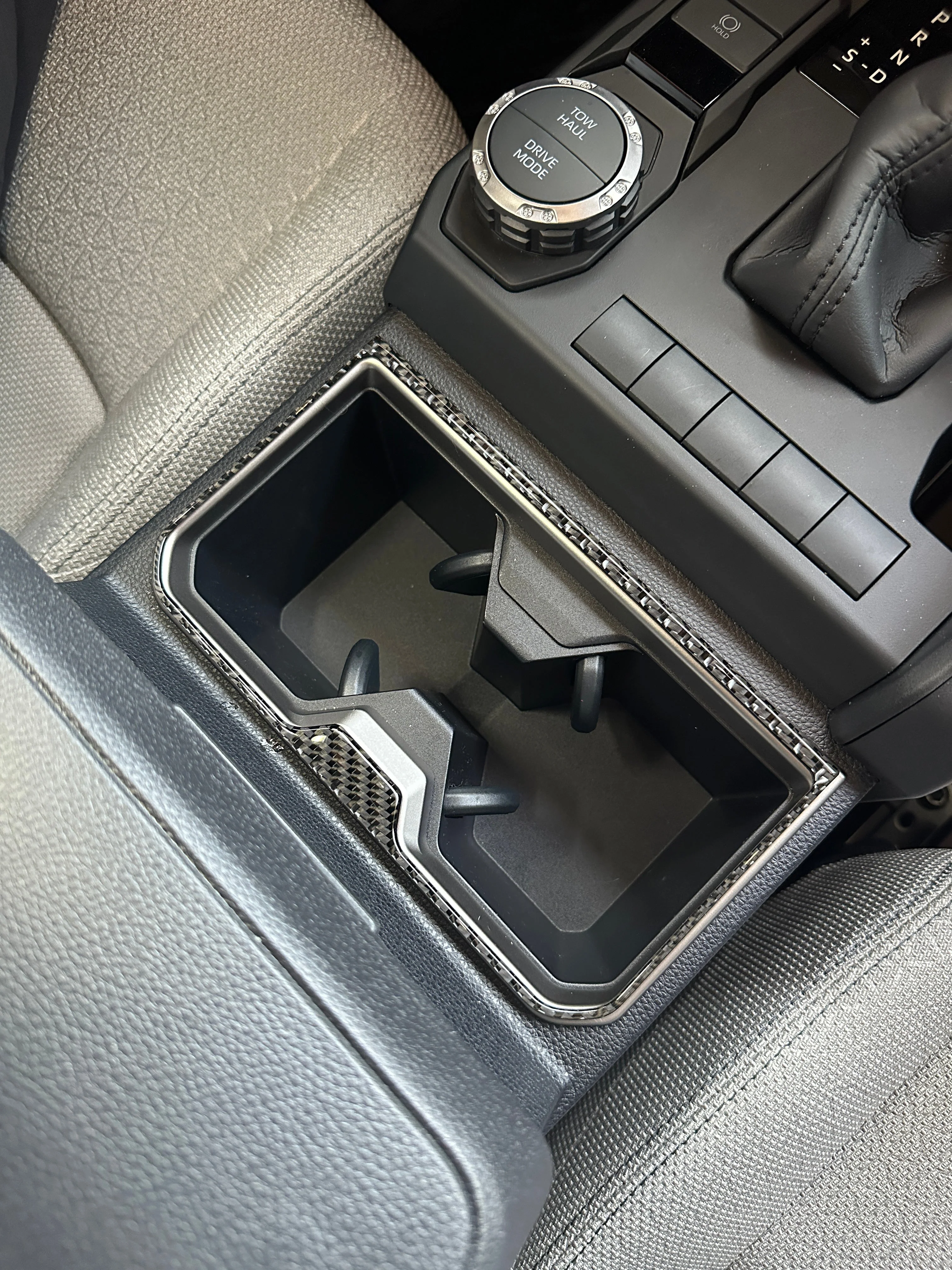 Tufskinz Center Console Cupholder Accent Trim For 4Runner (2025-Current) - Image 2
