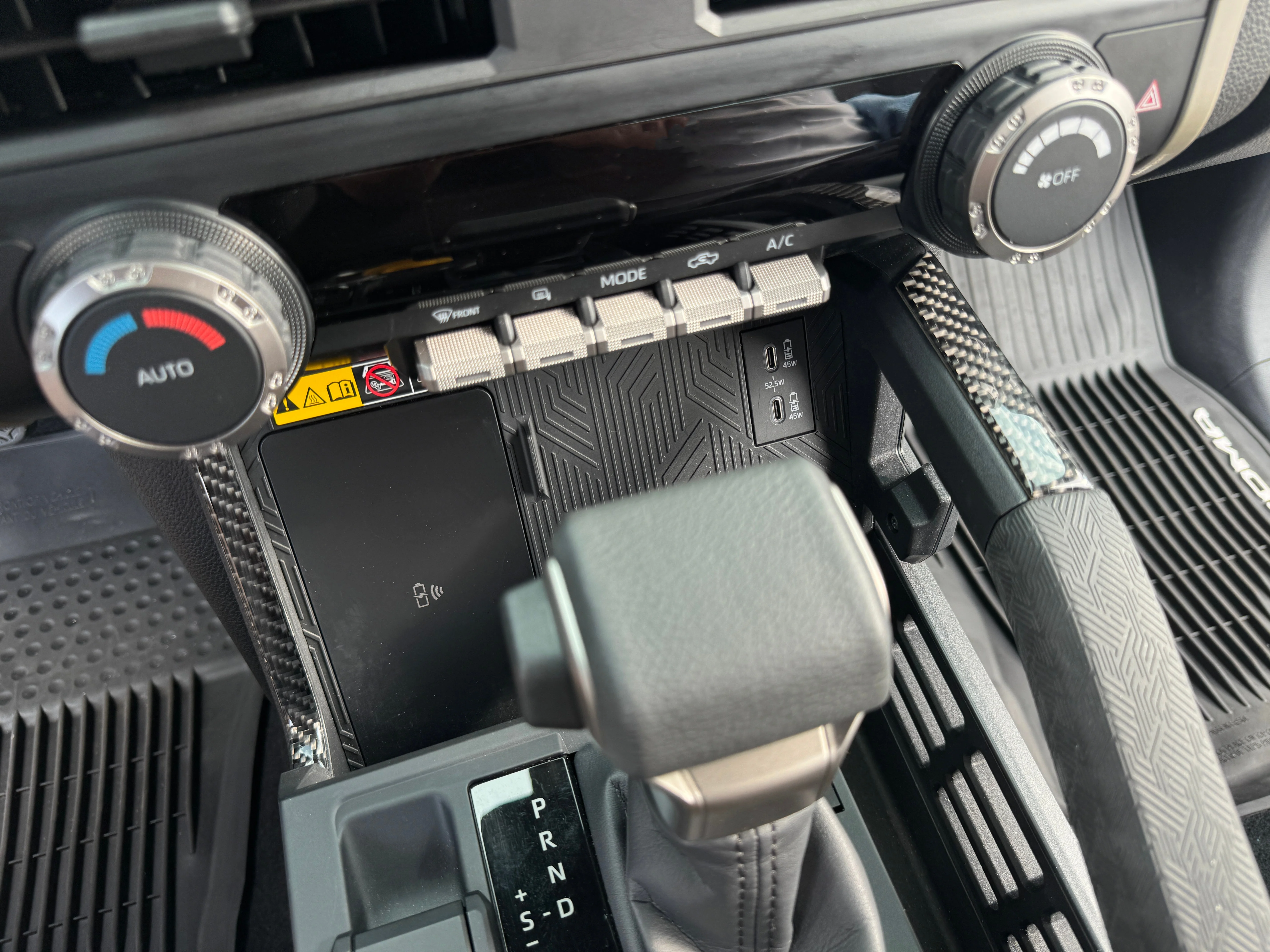Tufskinz Center Console Lines Accent Trim For 4Runner (2025-Current) - Image 2