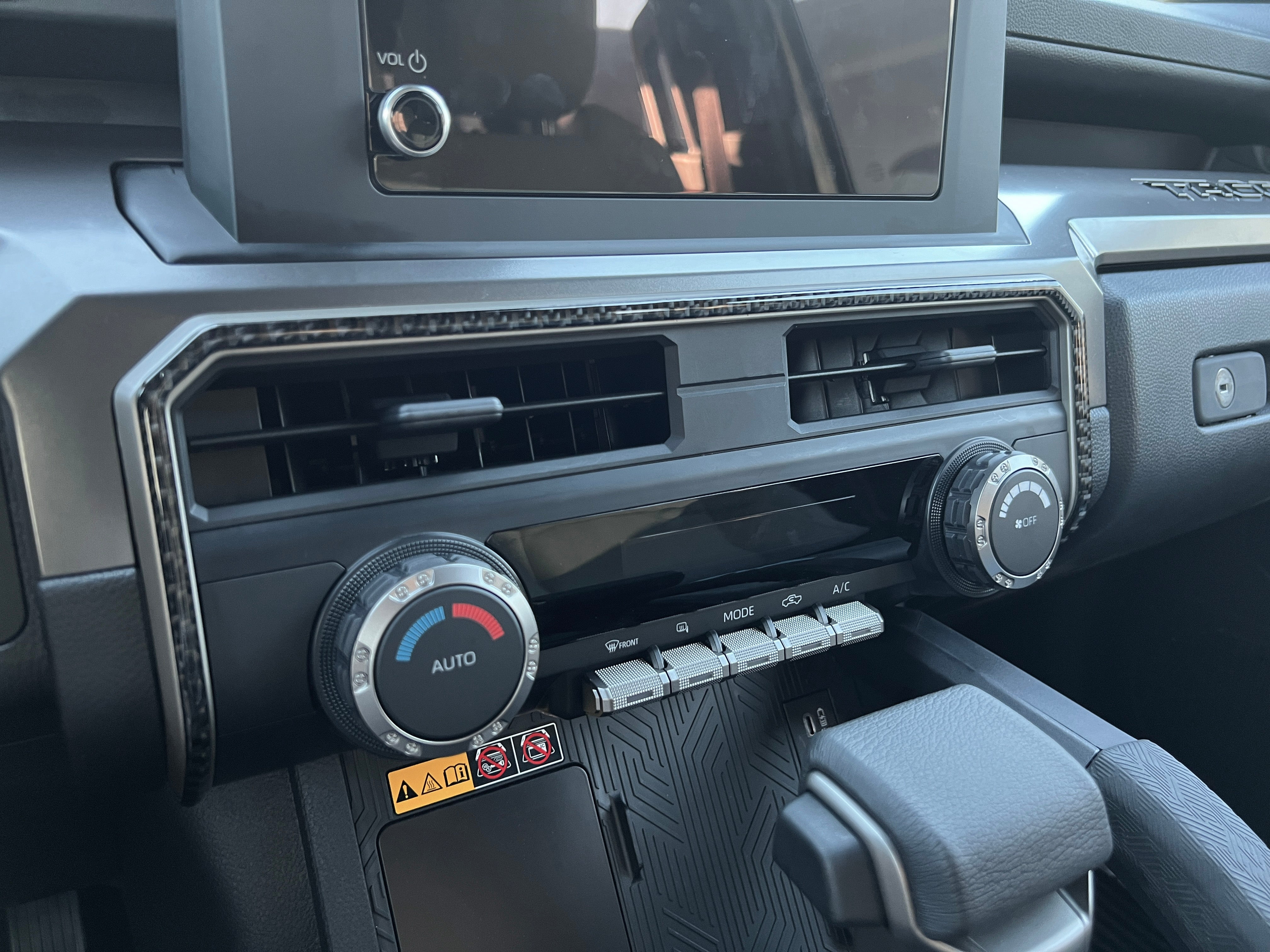 Tufskinz Climate Control Accent Trim For 4Runner (2025-Current) - Image 2