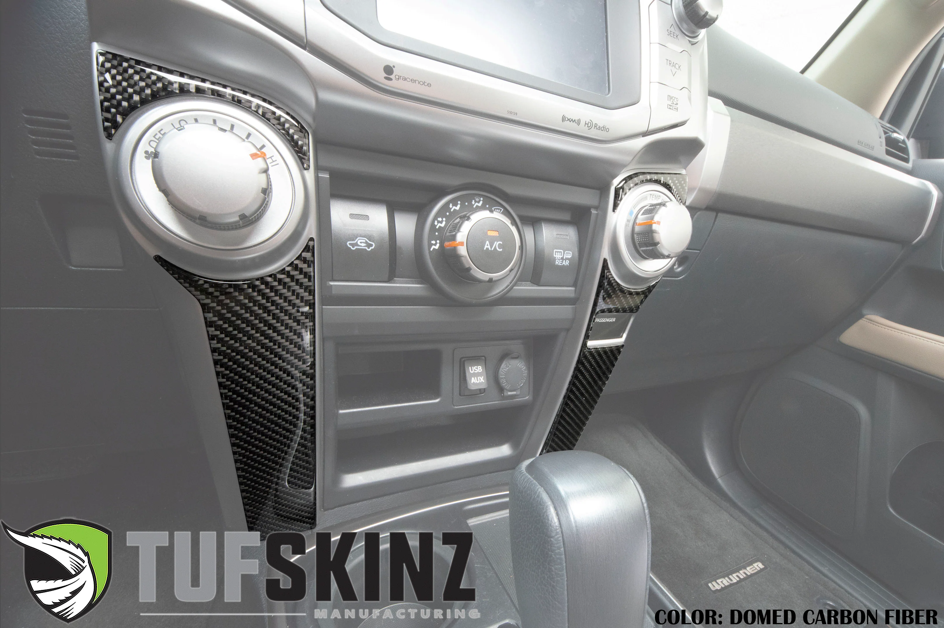 Tufskinz Climate Control Side Accent Trim For 4Runner (2014-2024) - Image 4