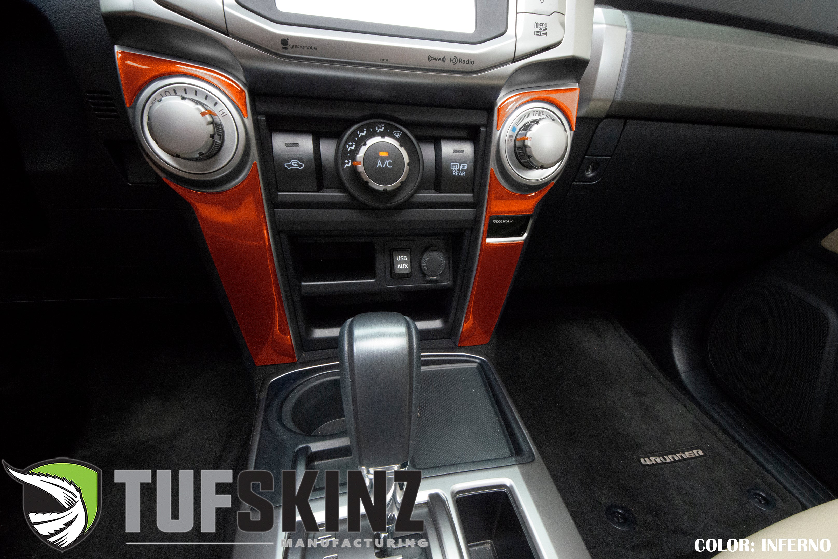 Tufskinz Climate Control Side Accent Trim For 4Runner (2014-2024) - Image 5