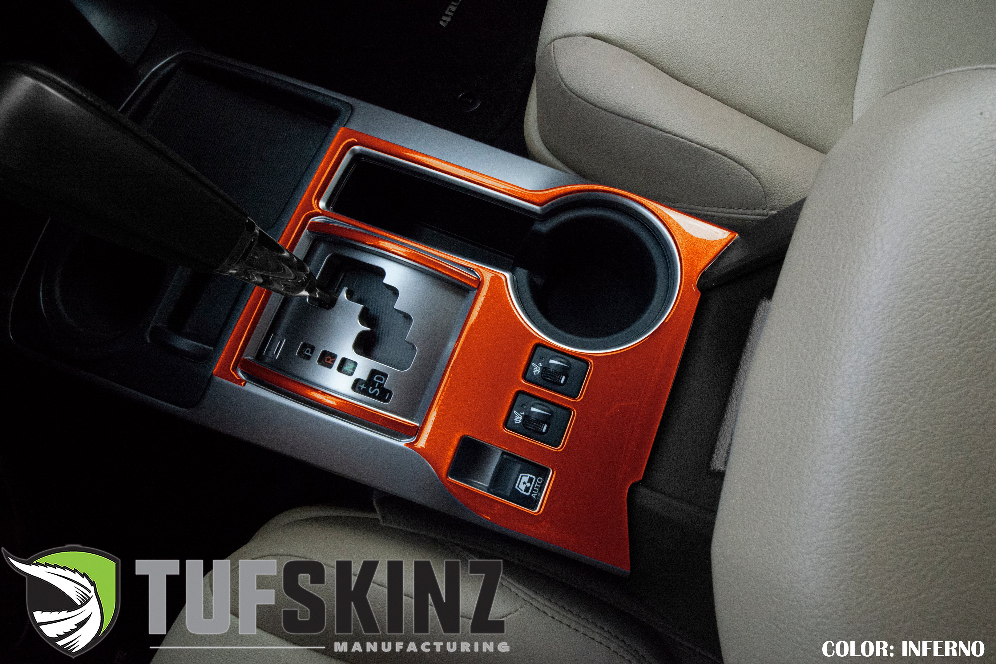 Tufskinz Console Accent Trim For 4Runner (2014-2024) - Image 6
