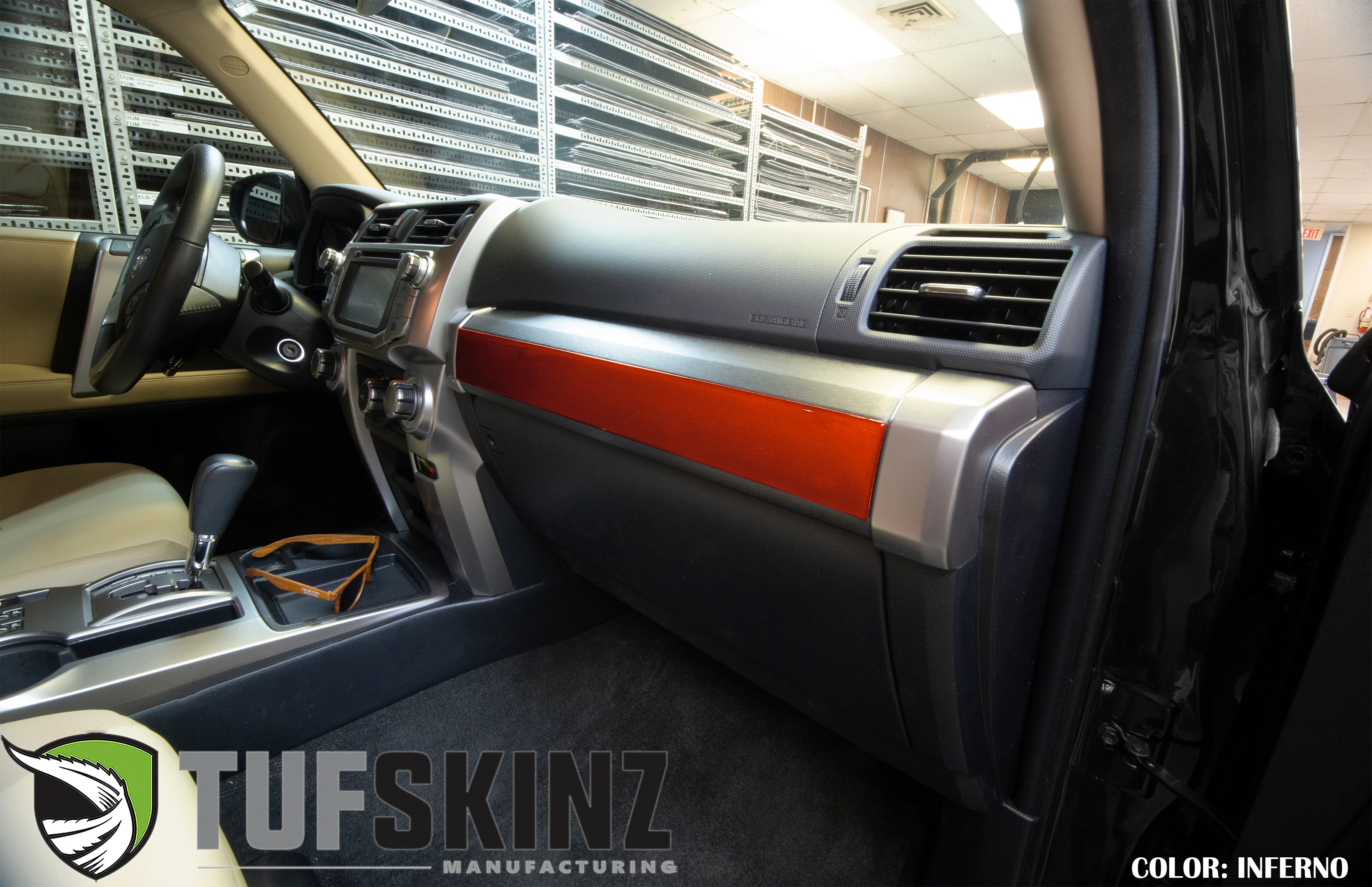 Tufskinz Glove Box Accent Trim For 4Runner (2014-2024) - Image 6