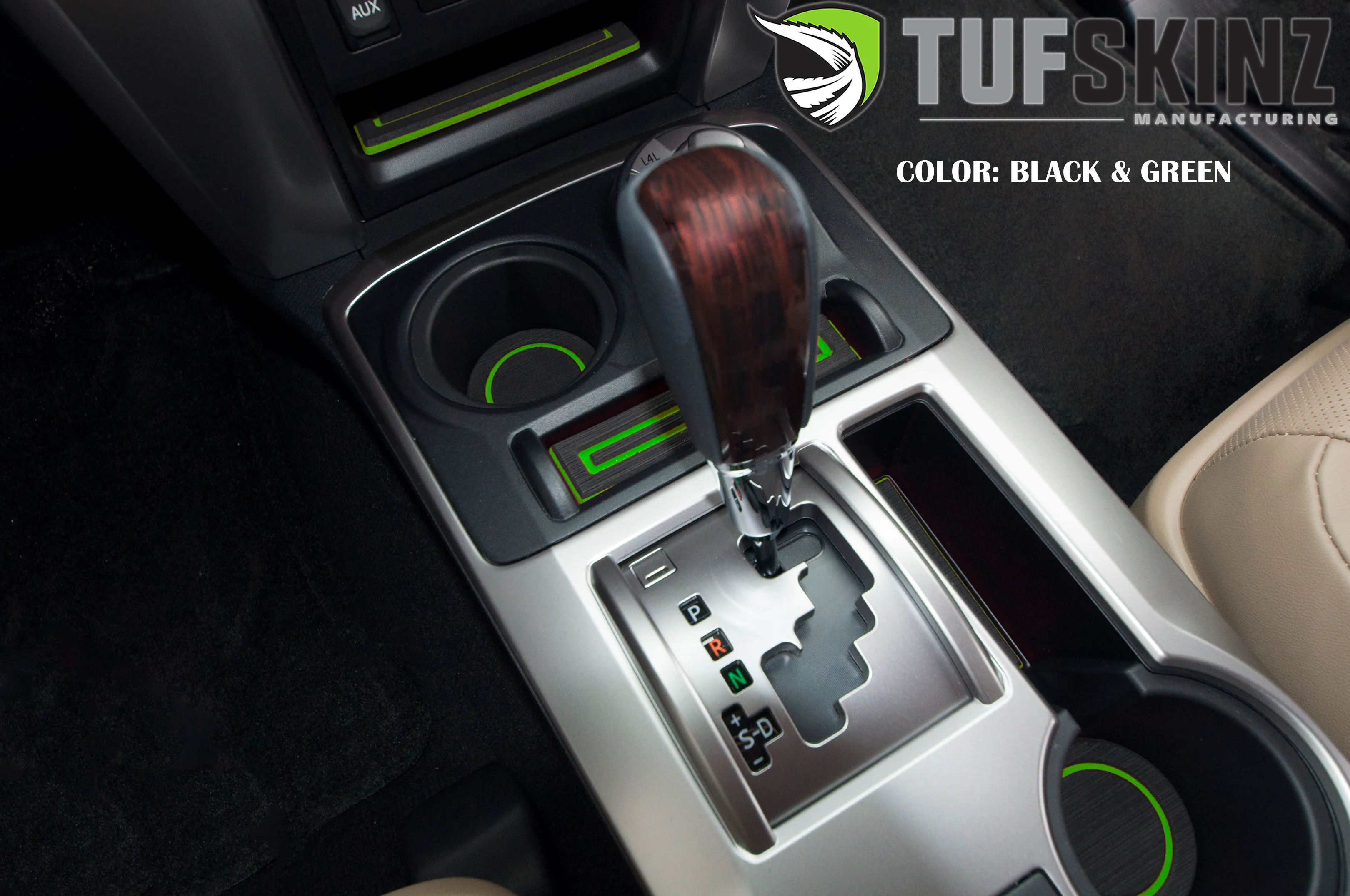 Tufskinz Interior Cup Holder Foam Inserts For 4Runner (2010-2024) - Image 4