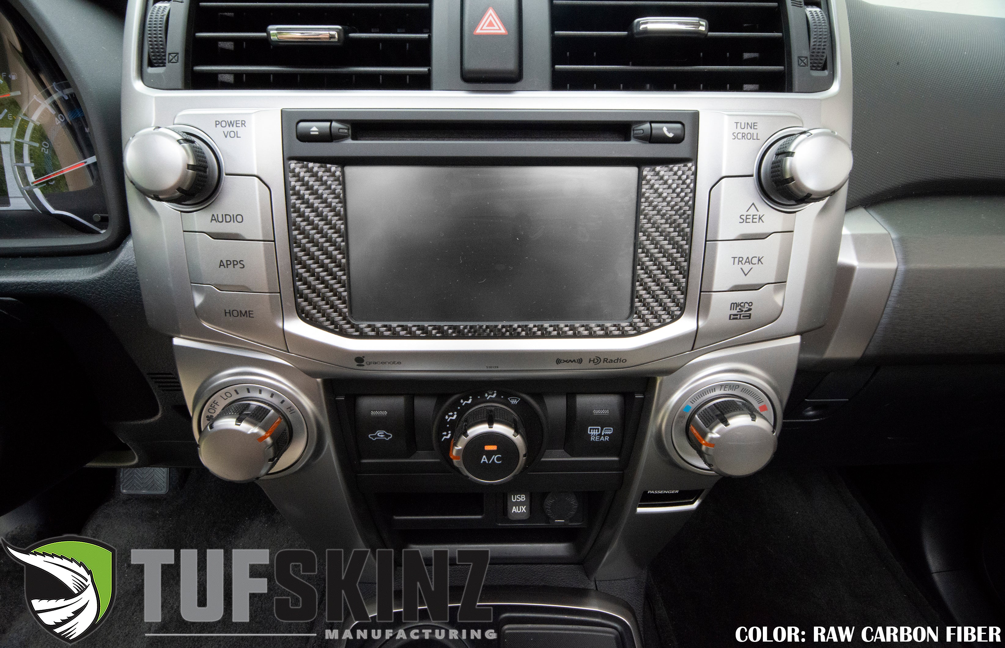 Tufskinz Lower Radio Display Accent Trim For 4Runner (2014-2024) - Image 10