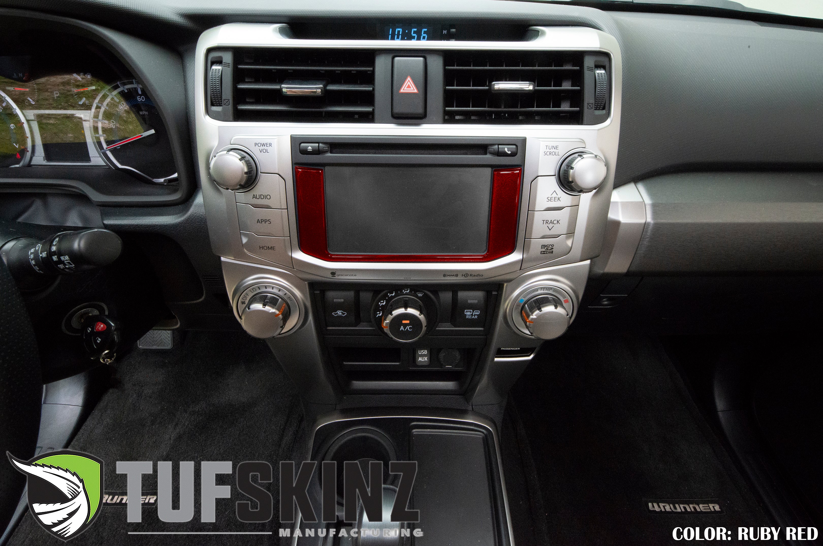 Tufskinz Lower Radio Display Accent Trim For 4Runner (2014-2024) - Image 12