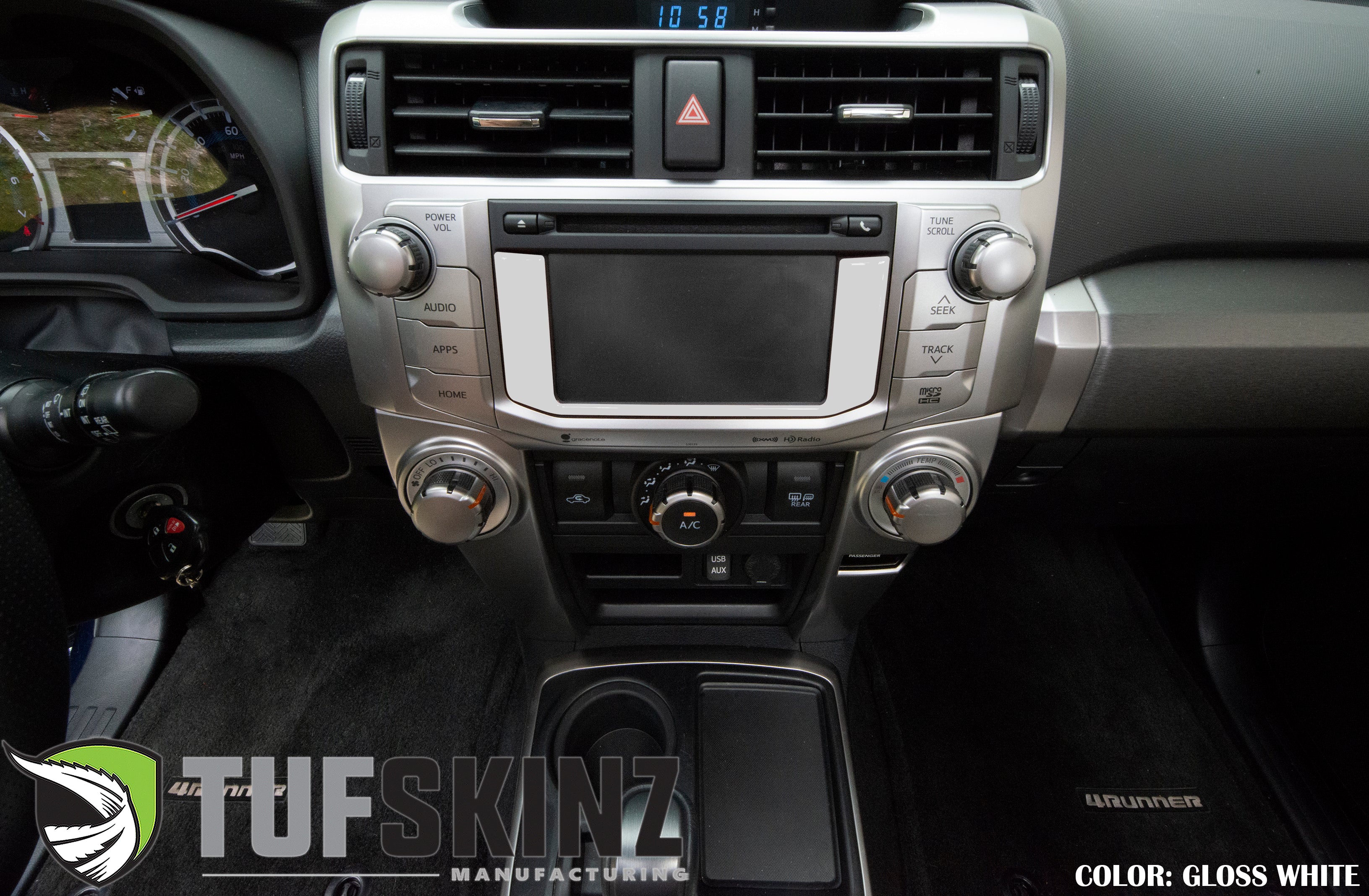 Tufskinz Lower Radio Display Accent Trim For 4Runner (2014-2024) - Image 15