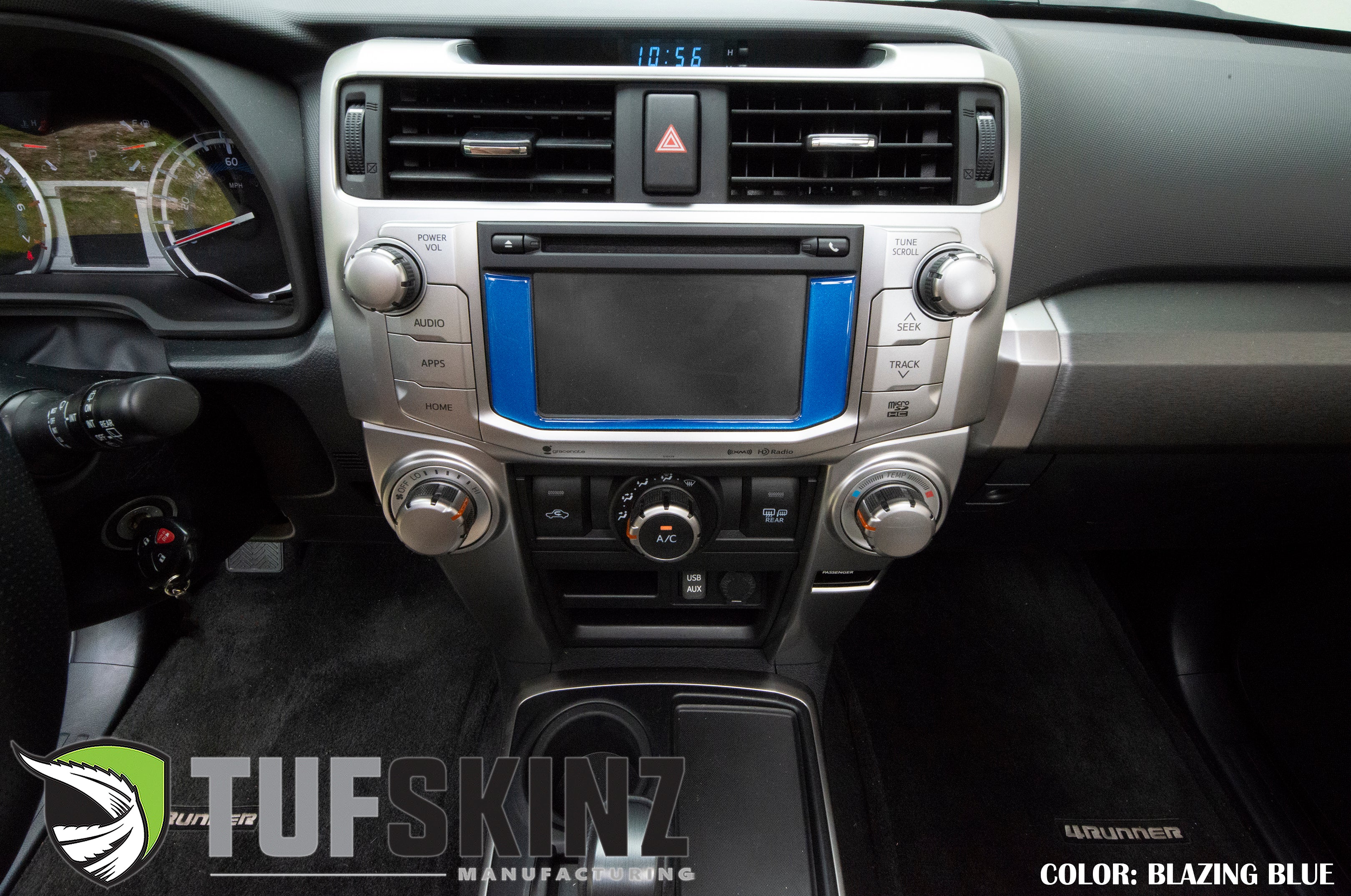 Tufskinz Lower Radio Display Accent Trim For 4Runner (2014-2024) - Image 6