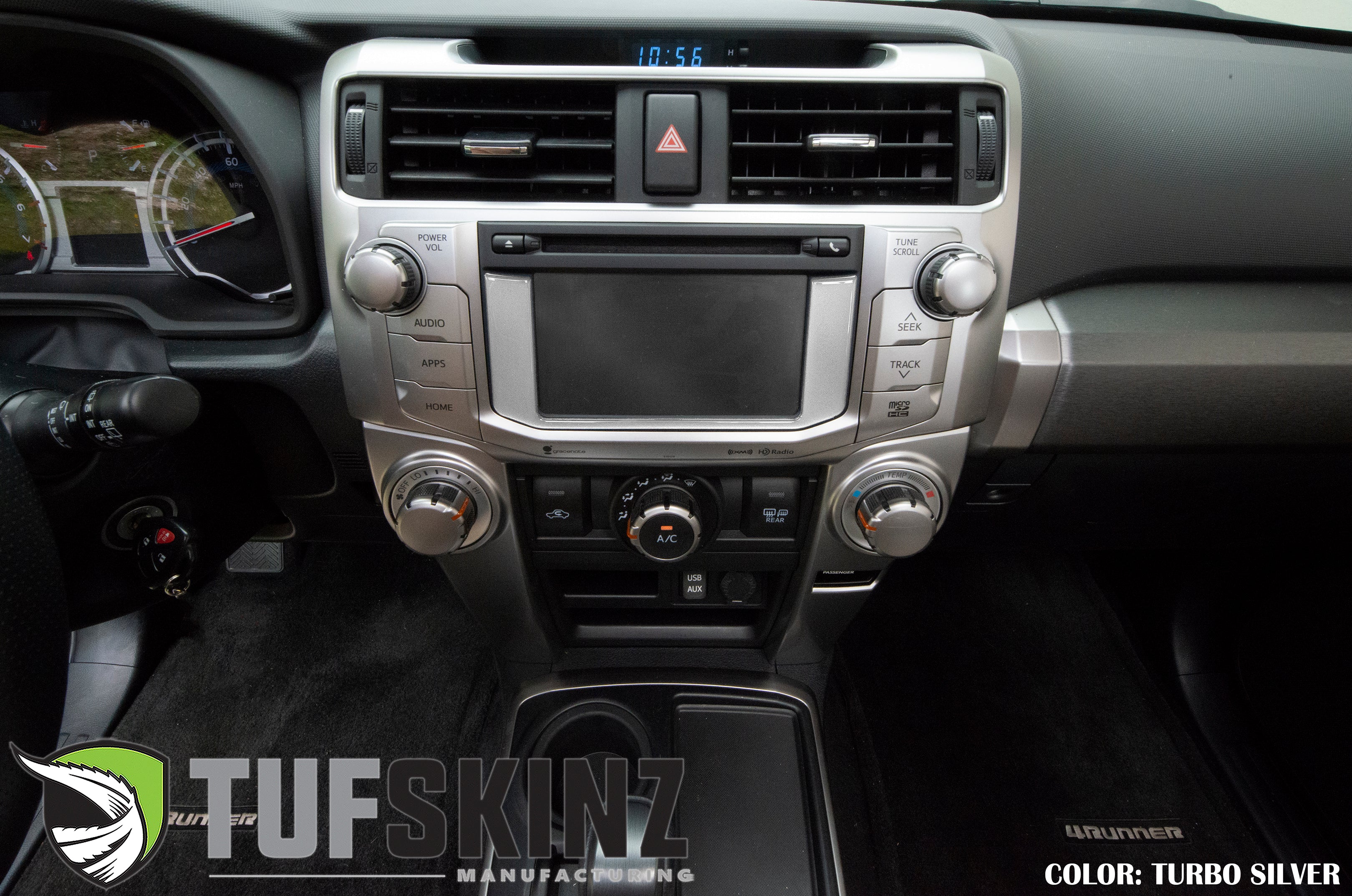 Tufskinz Lower Radio Display Accent Trim For 4Runner (2014-2024) - Image 9