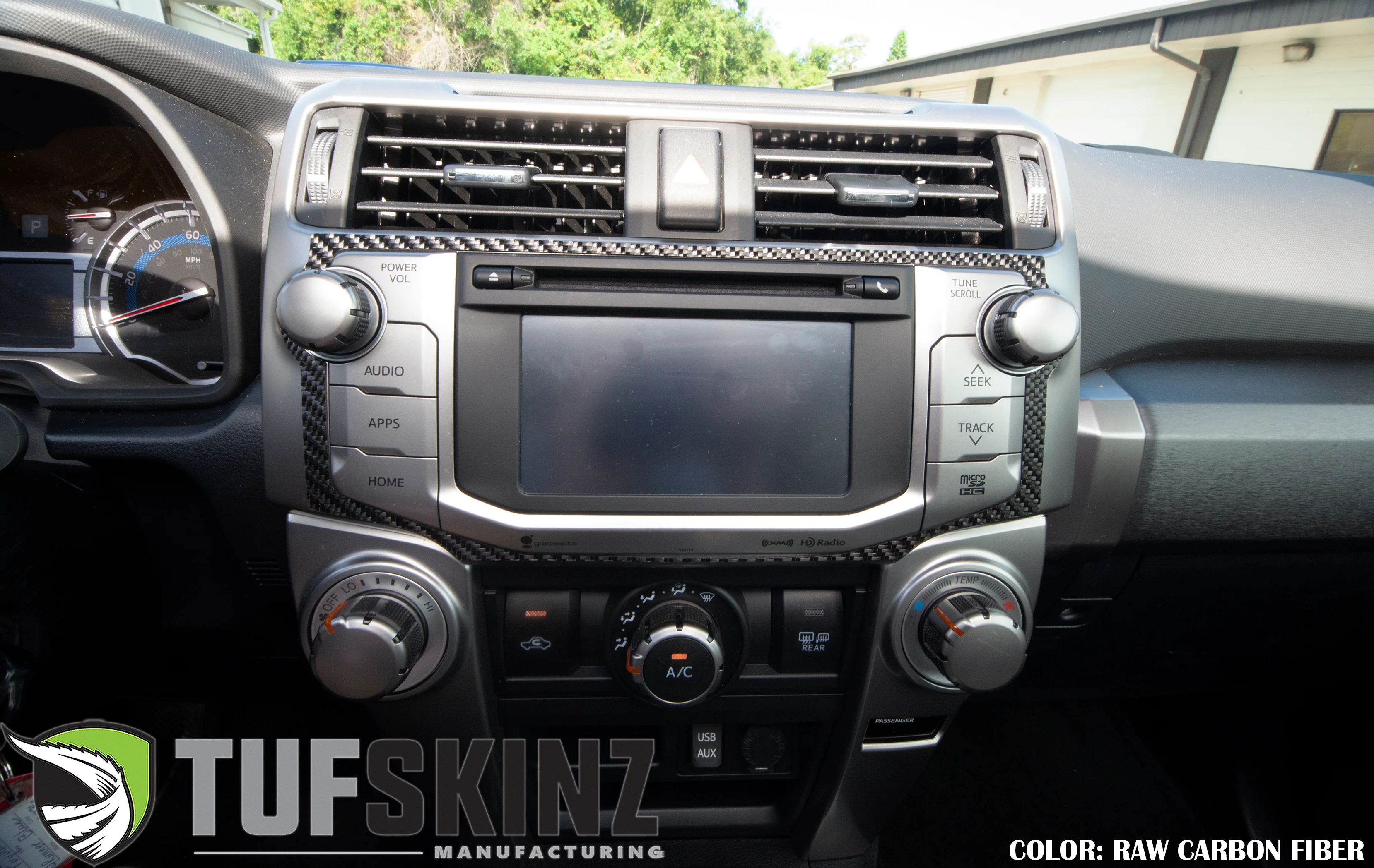 Tufskinz Outer Radio Display Accent Trim For 4Runner (2014-2024) - Image 10