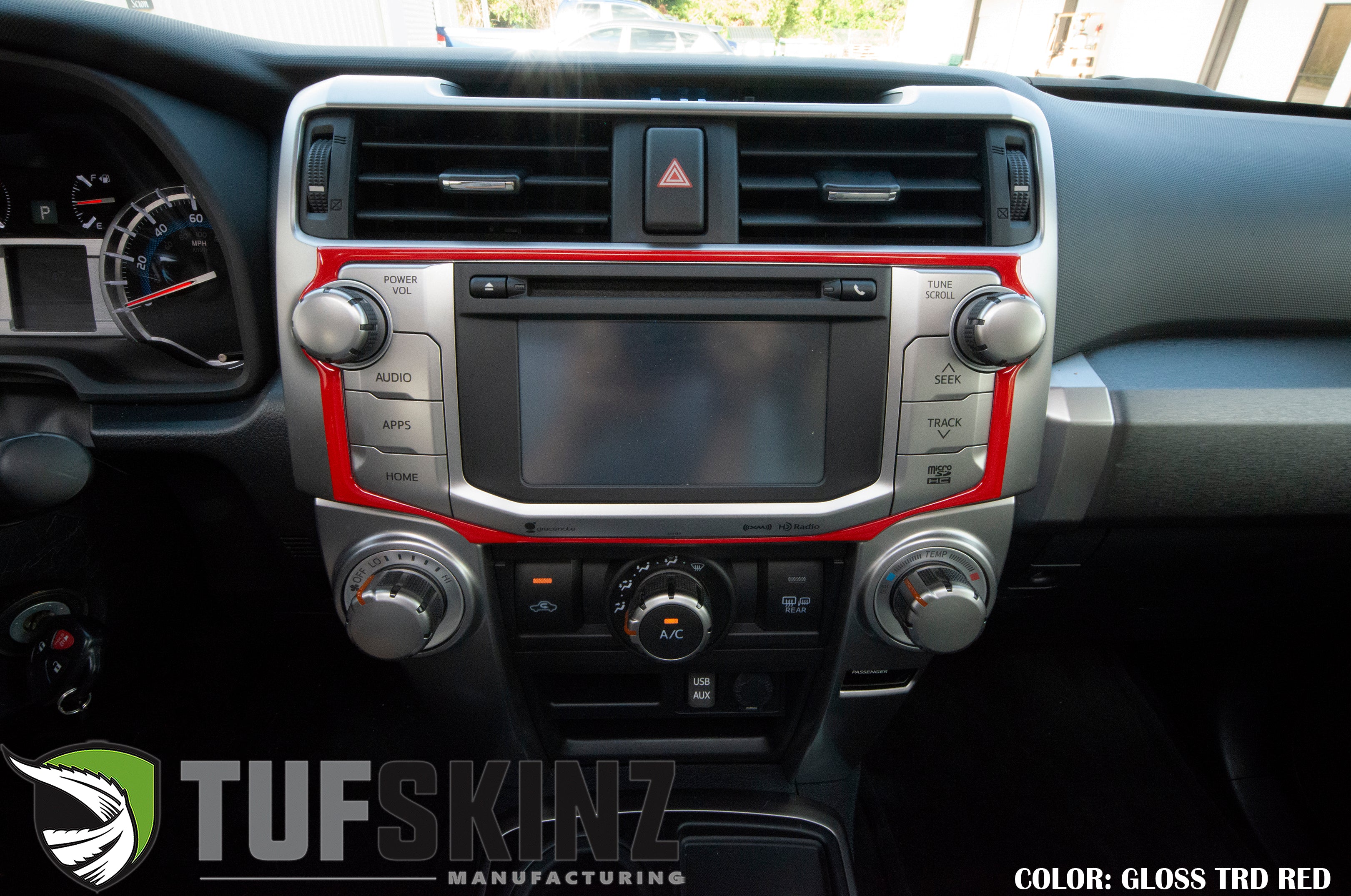 Tufskinz Outer Radio Display Accent Trim For 4Runner (2014-2024) - Image 11