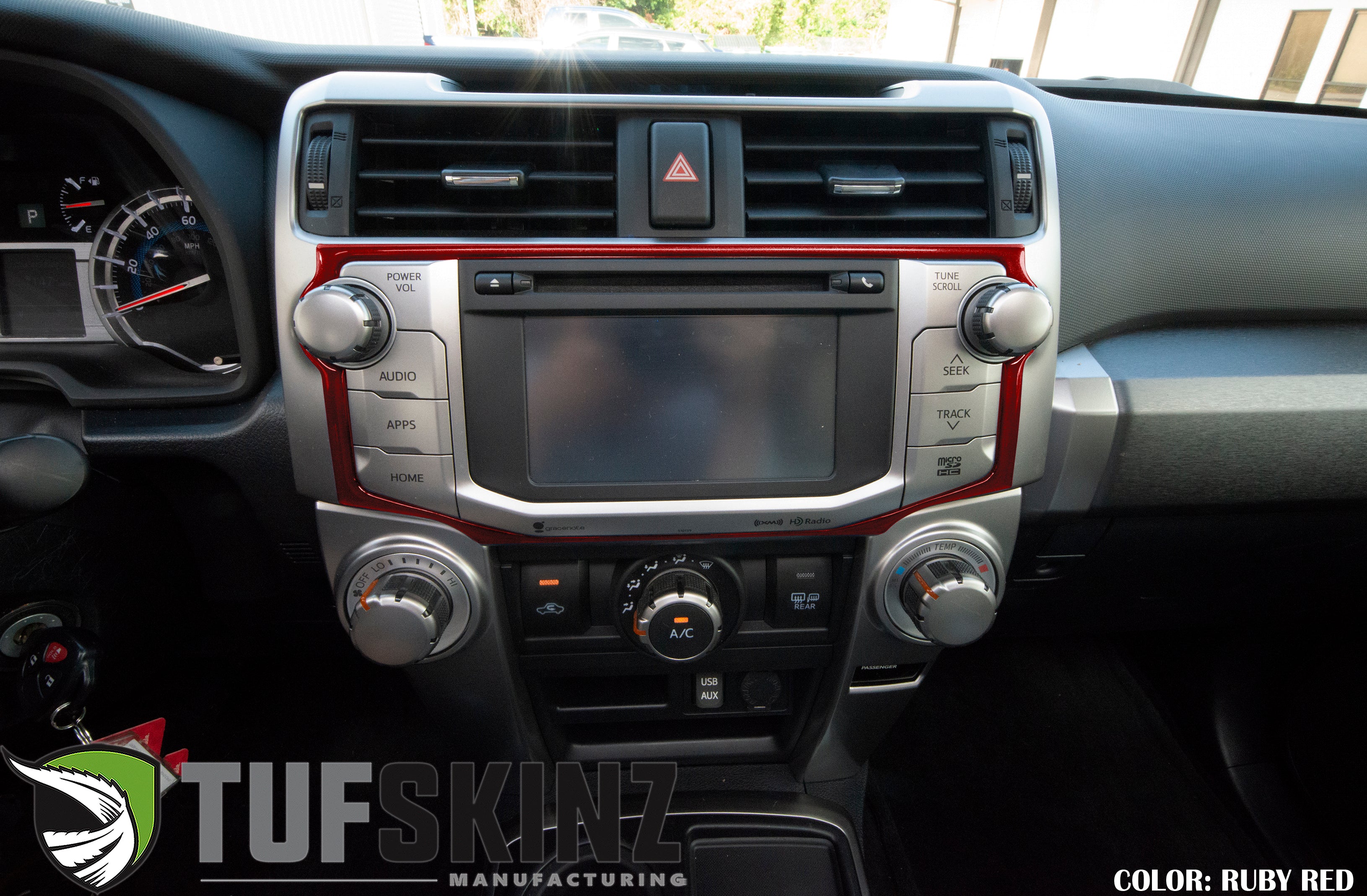 Tufskinz Outer Radio Display Accent Trim For 4Runner (2014-2024) - Image 12