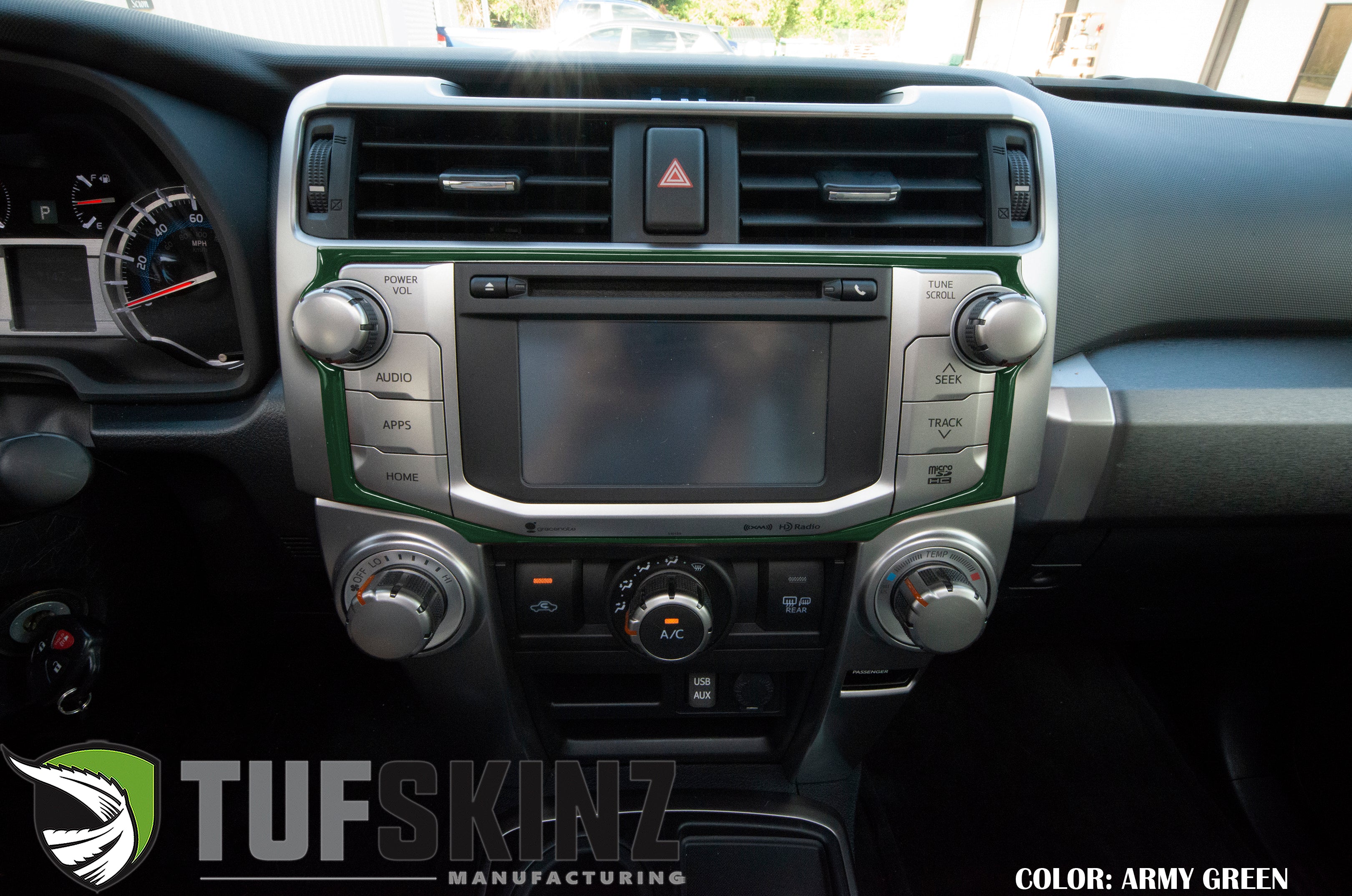 Tufskinz Outer Radio Display Accent Trim For 4Runner (2014-2024) - Image 13