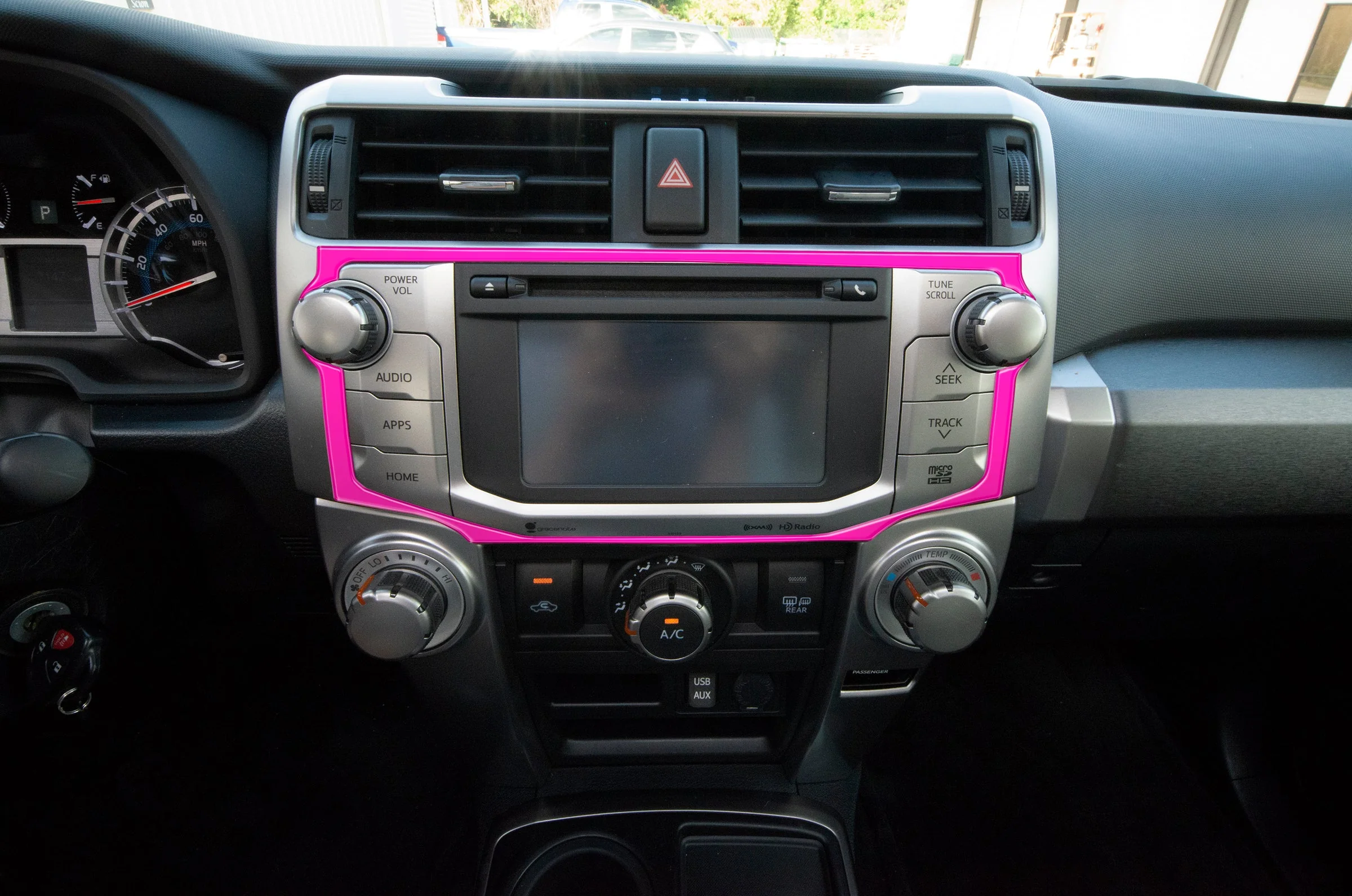 Tufskinz Outer Radio Display Accent Trim For 4Runner (2014-2024) - Image 17