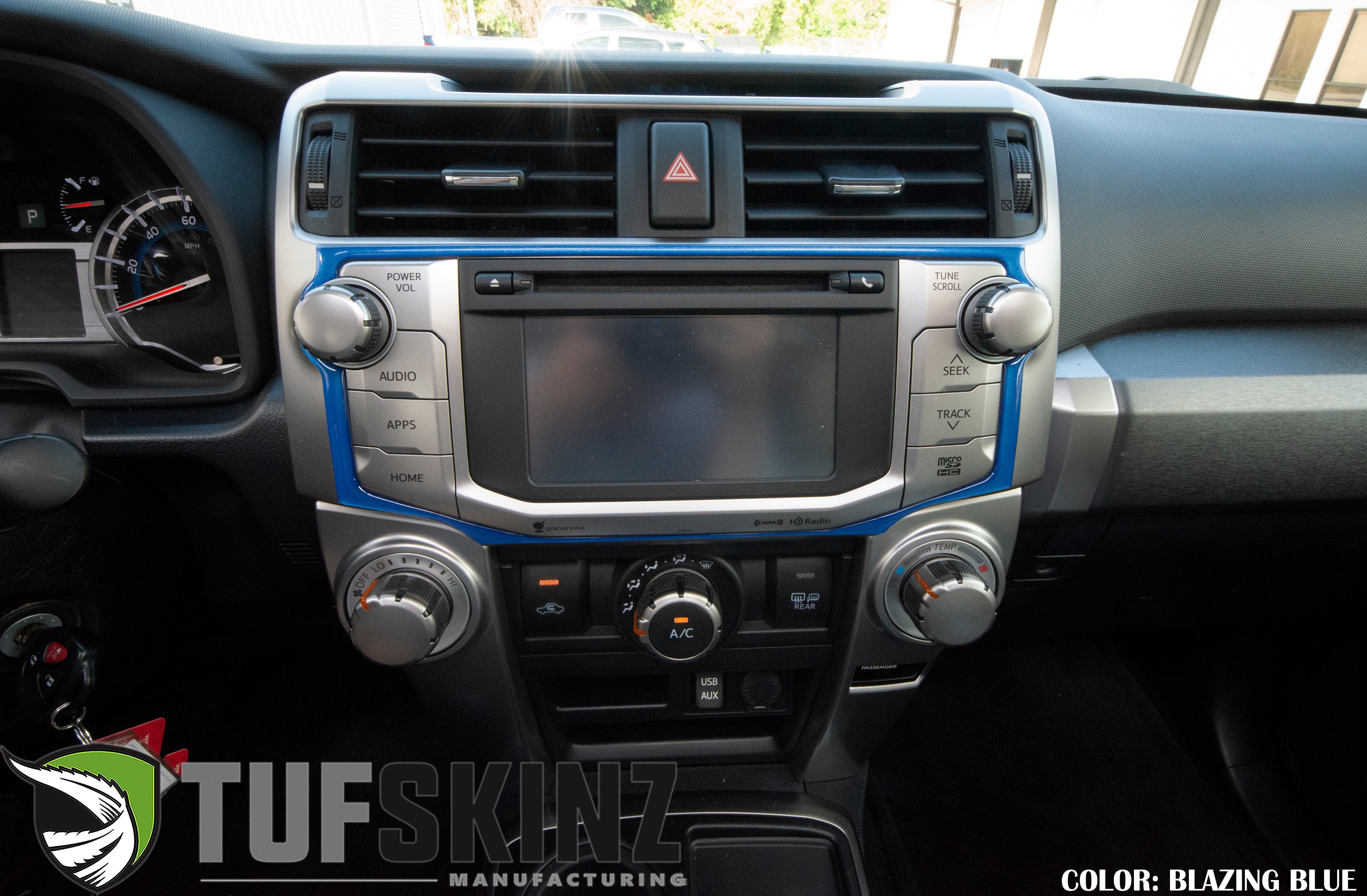 Tufskinz Outer Radio Display Accent Trim For 4Runner (2014-2024) - Image 6