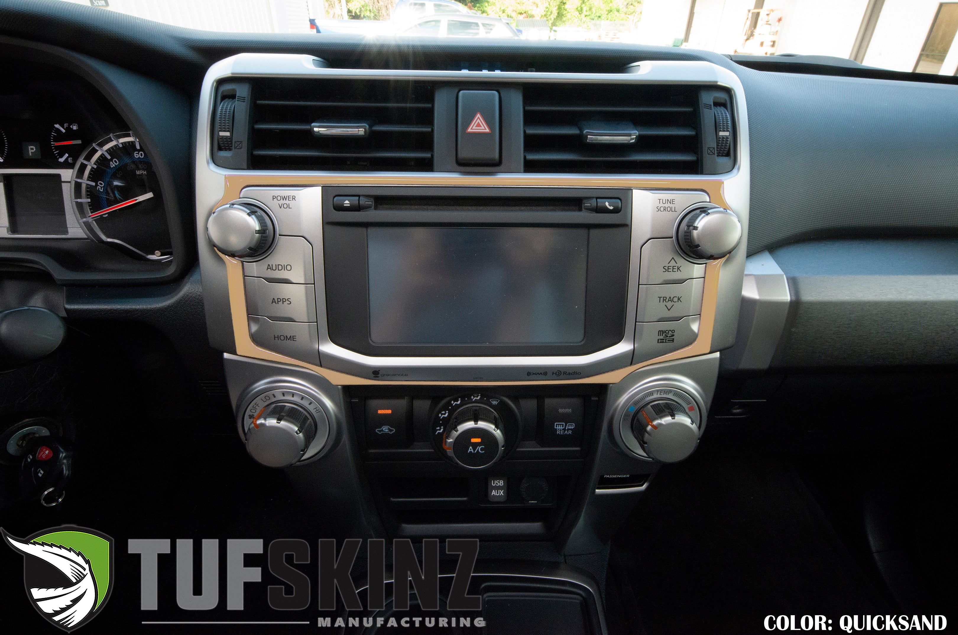 Tufskinz Outer Radio Display Accent Trim For 4Runner (2014-2024) - Image 8