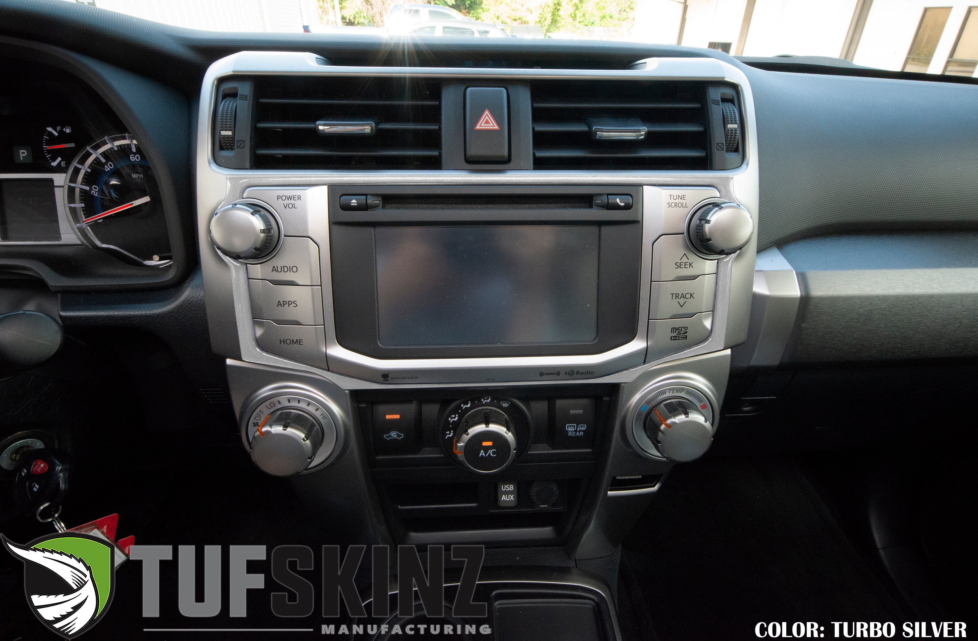 Tufskinz Outer Radio Display Accent Trim For 4Runner (2014-2024) - Image 9