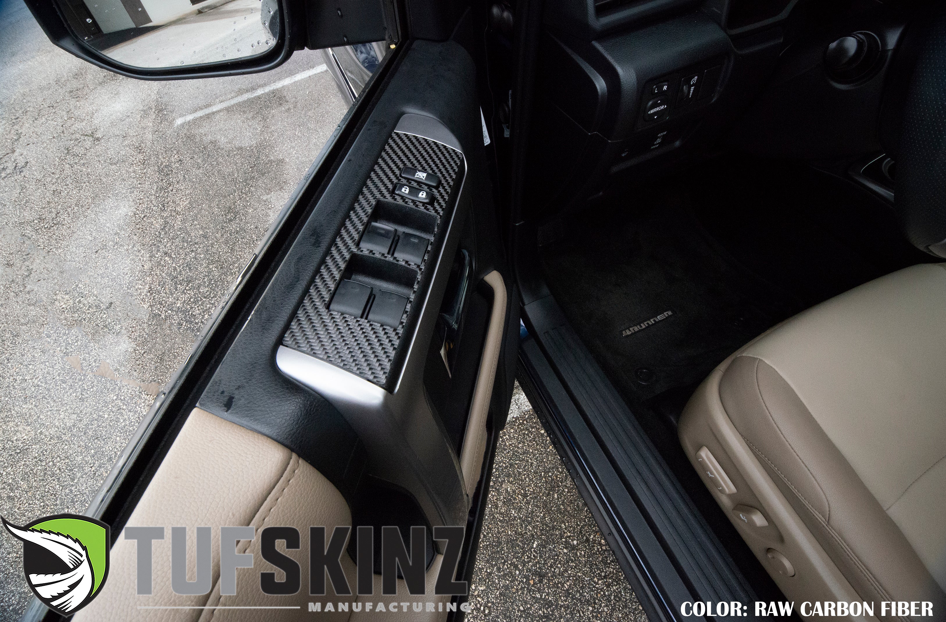 Tufskinz Side Door Control Accent Trim For 4Runner (2014-2024) - Image 10