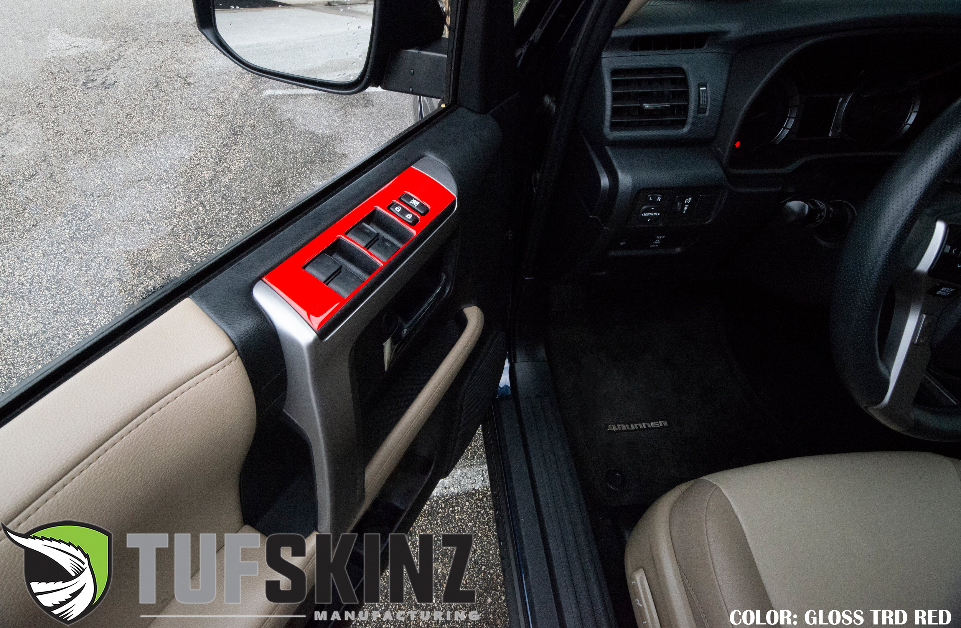 Tufskinz Side Door Control Accent Trim For 4Runner (2014-2024) - Image 11