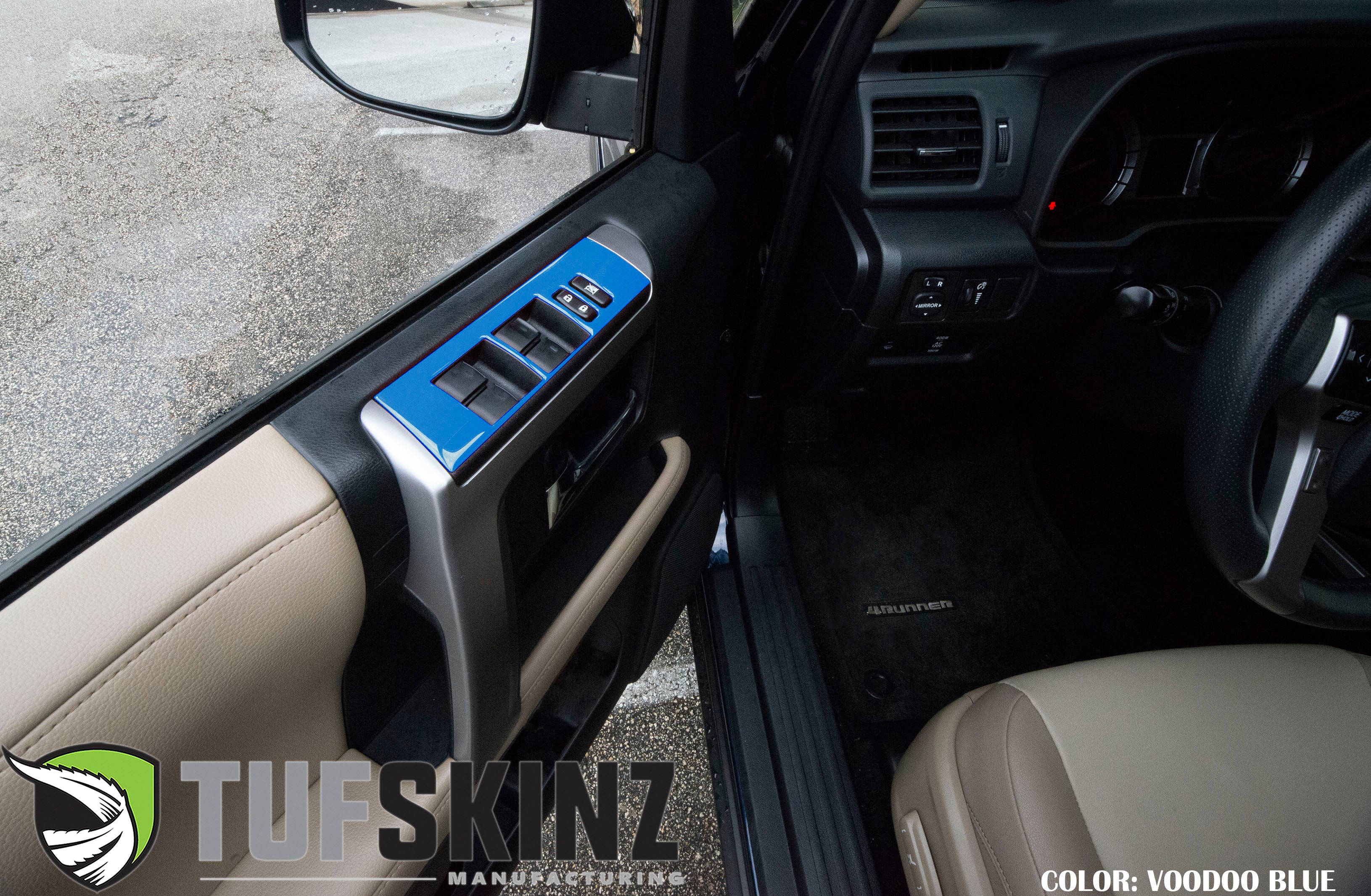 Tufskinz Side Door Control Accent Trim For 4Runner (2014-2024) - Image 14