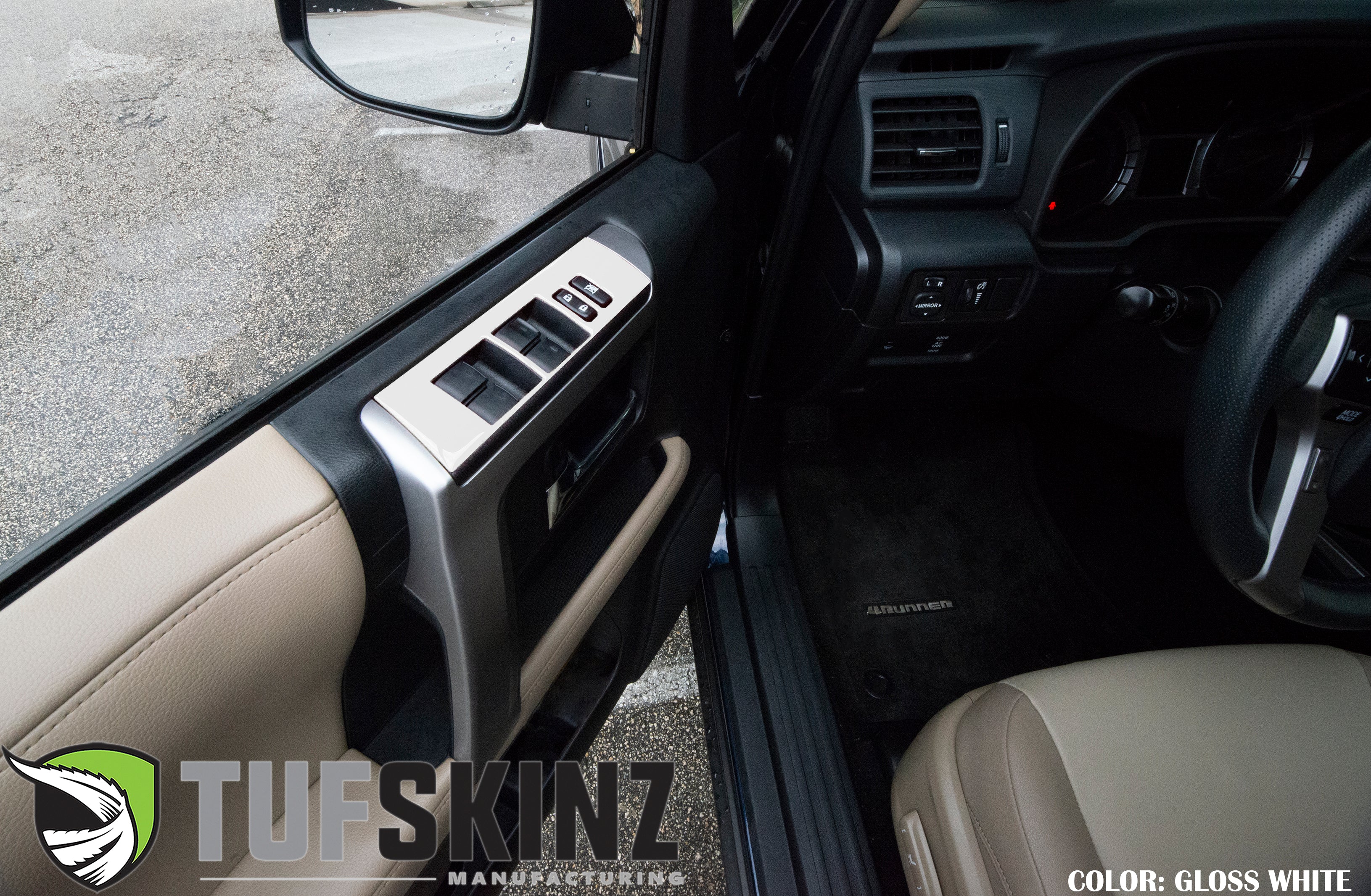 Tufskinz Side Door Control Accent Trim For 4Runner (2014-2024) - Image 15