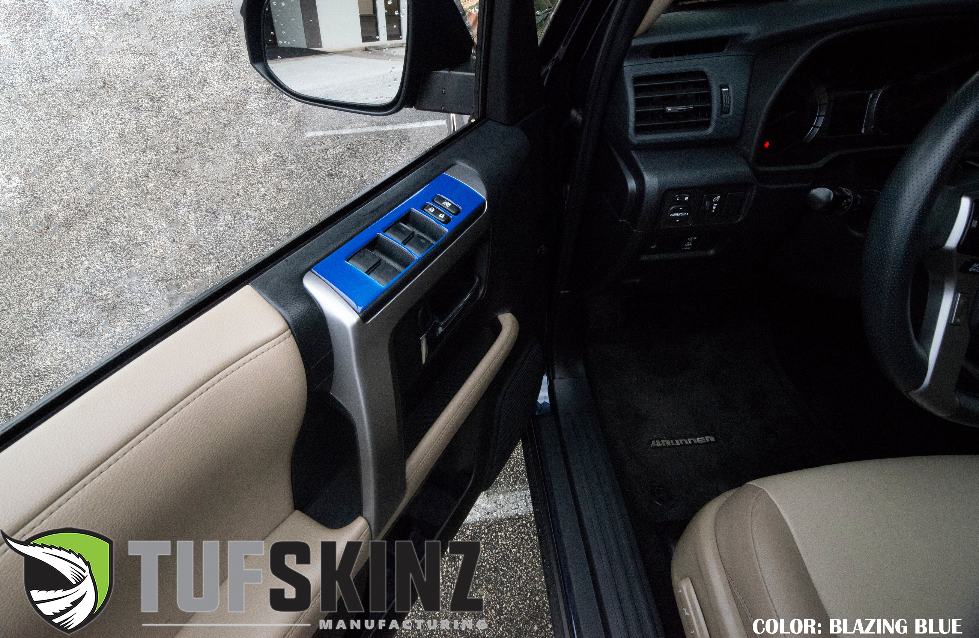 Tufskinz Side Door Control Accent Trim For 4Runner (2014-2024) - Image 6