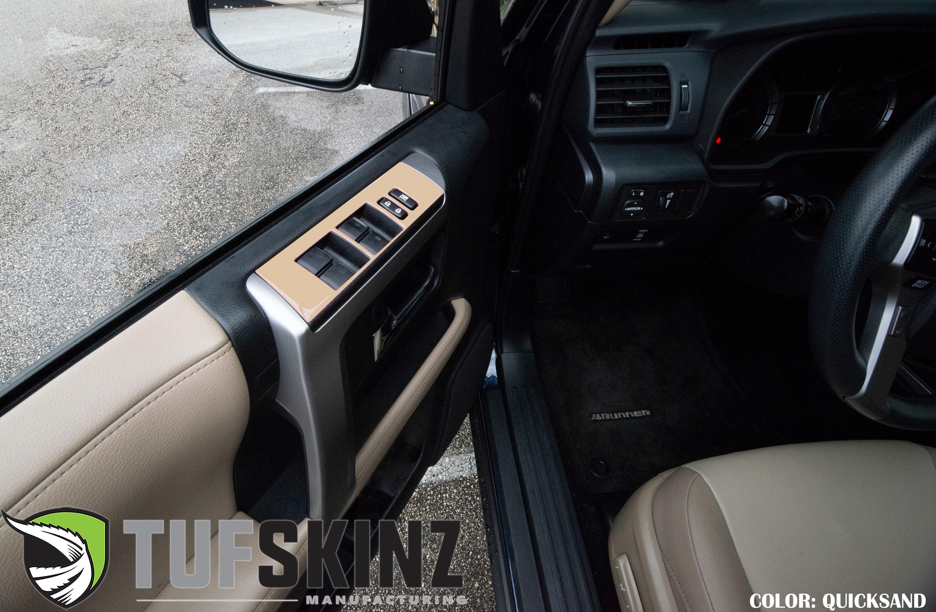 Tufskinz Side Door Control Accent Trim For 4Runner (2014-2024) - Image 8