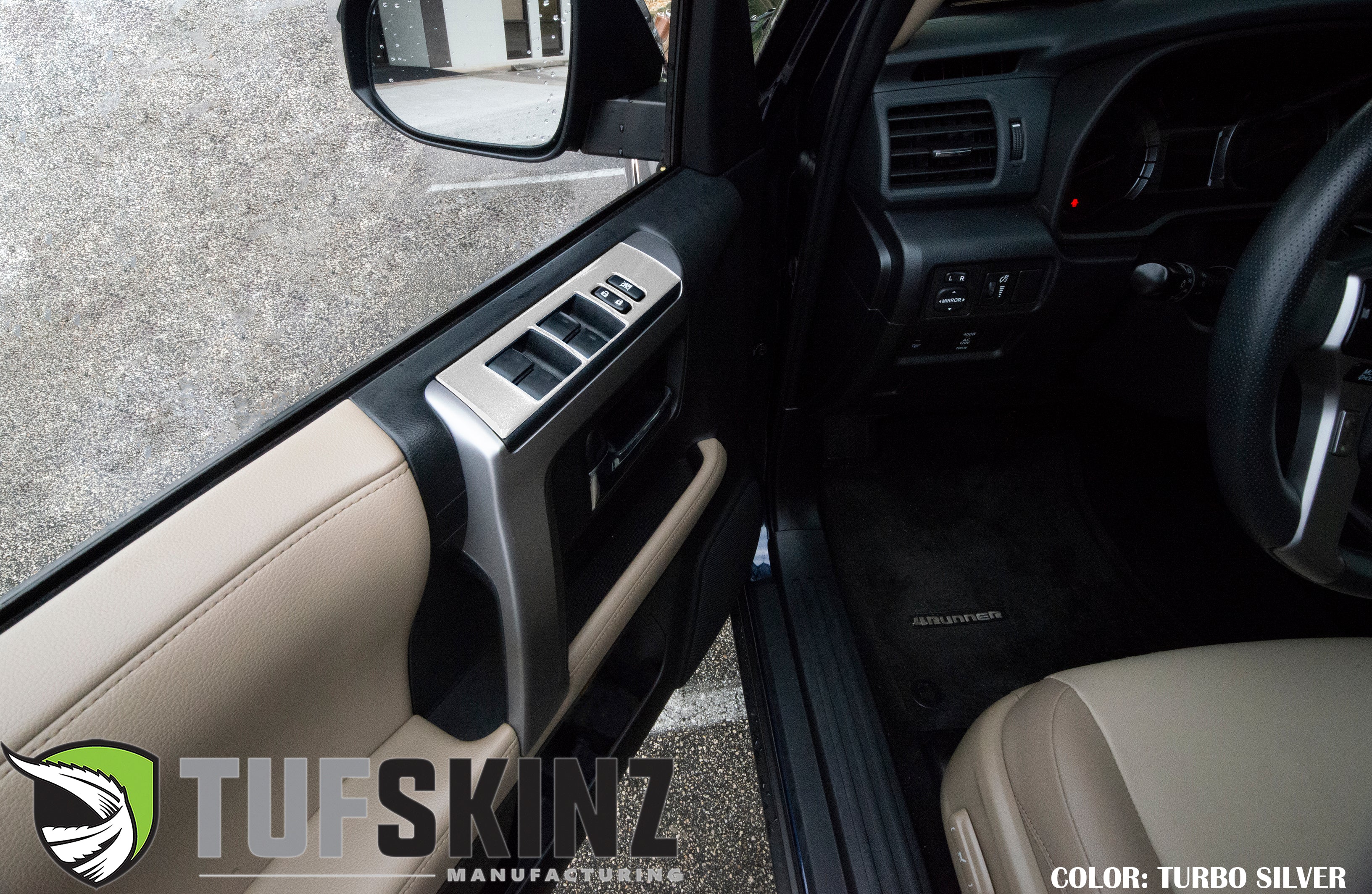 Tufskinz Side Door Control Accent Trim For 4Runner (2014-2024) - Image 9