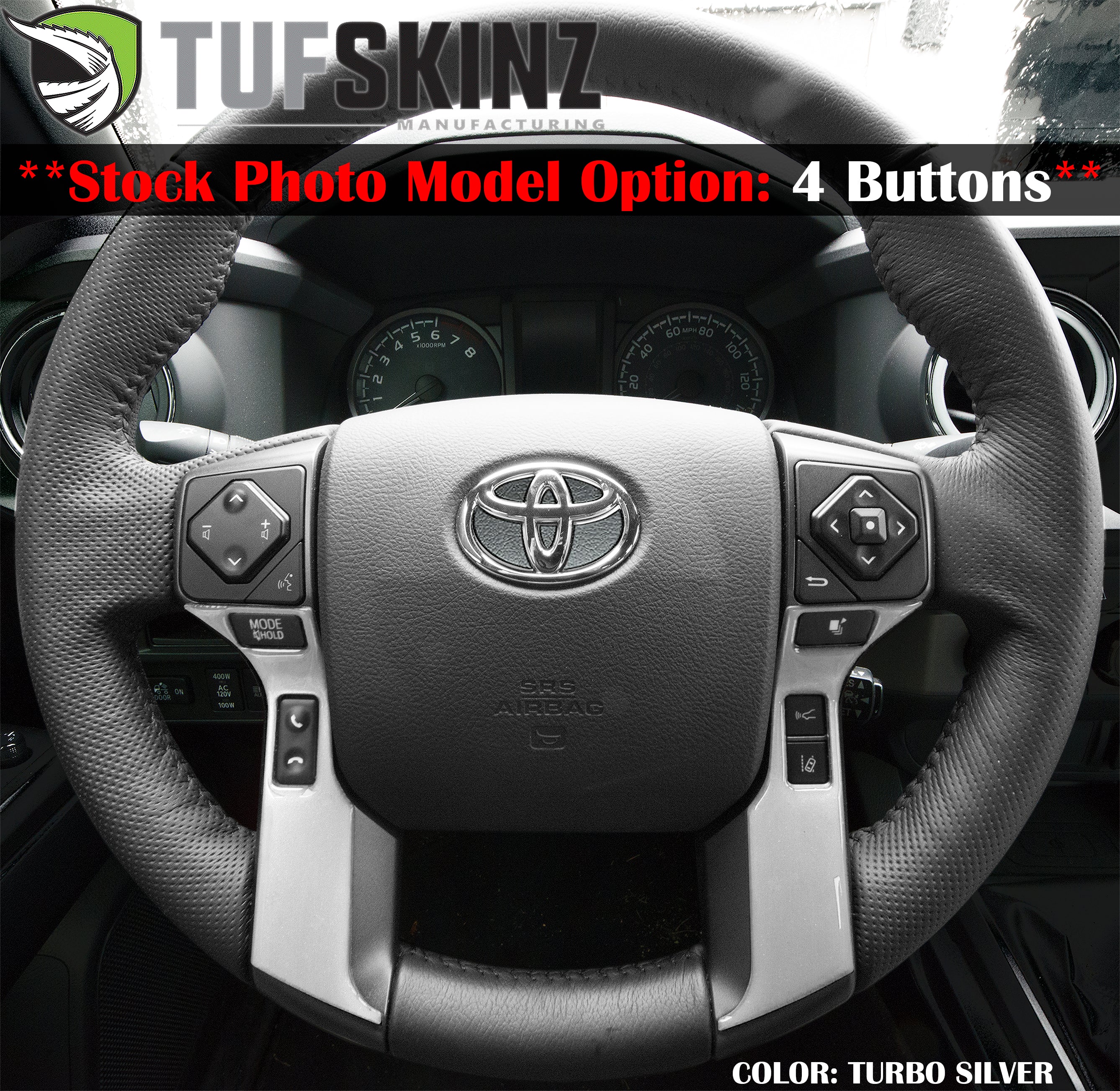 Tufskinz Steering Wheel Trim For 4Runner (2014-2024) - Image 10