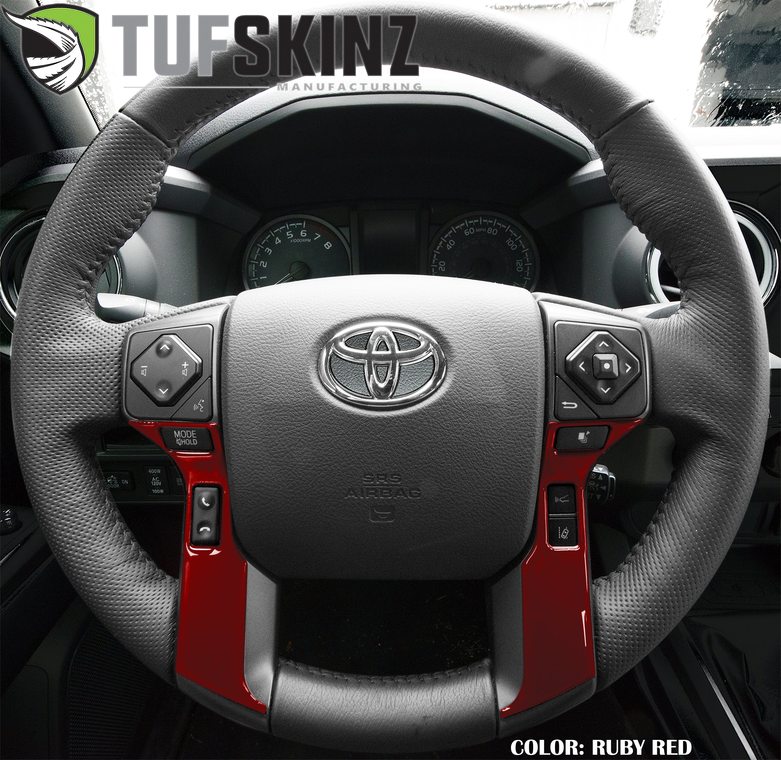 Tufskinz Steering Wheel Trim For 4Runner (2014-2024) - Image 13