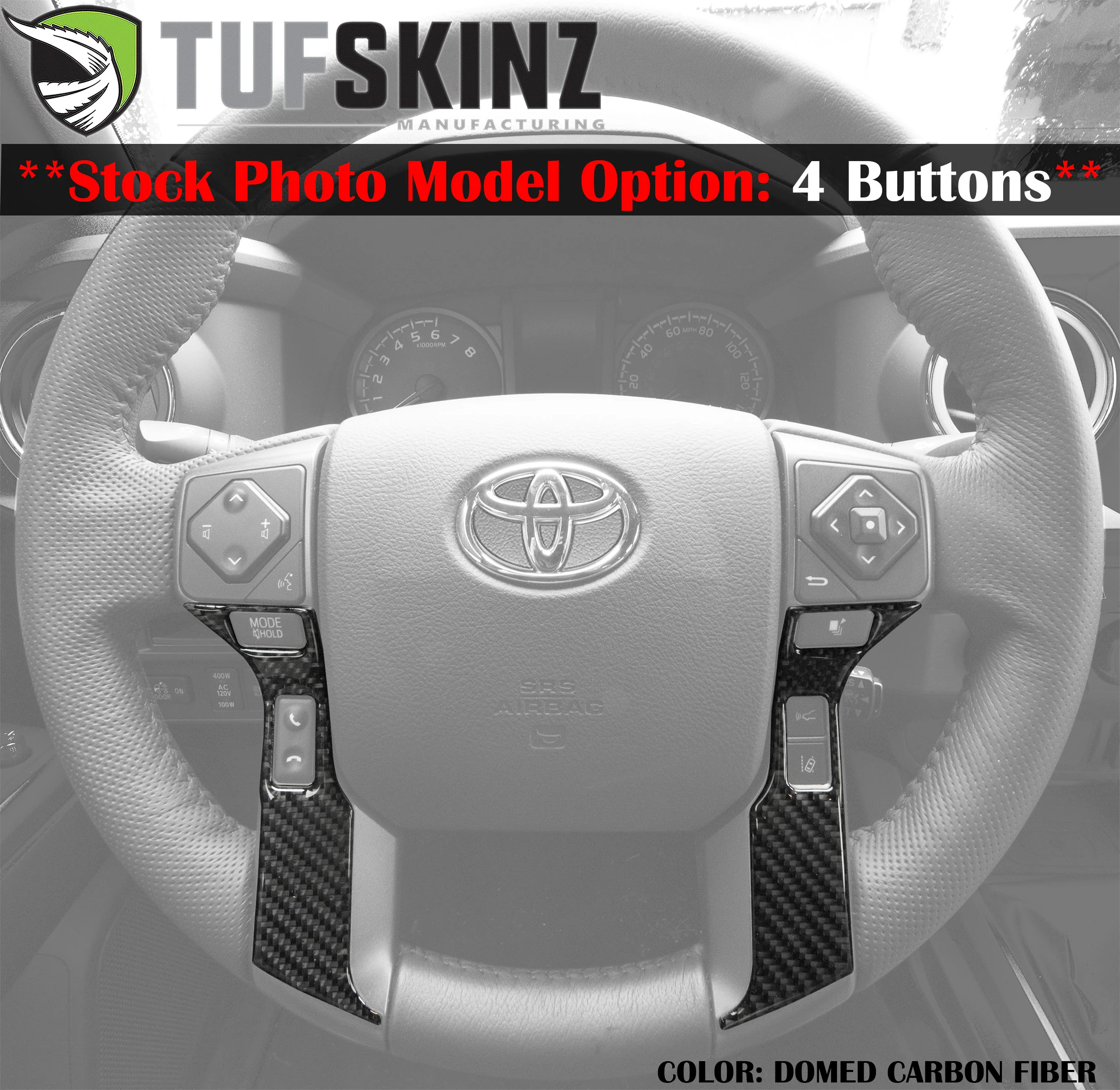 Tufskinz Steering Wheel Trim For 4Runner (2014-2024) - Image 5