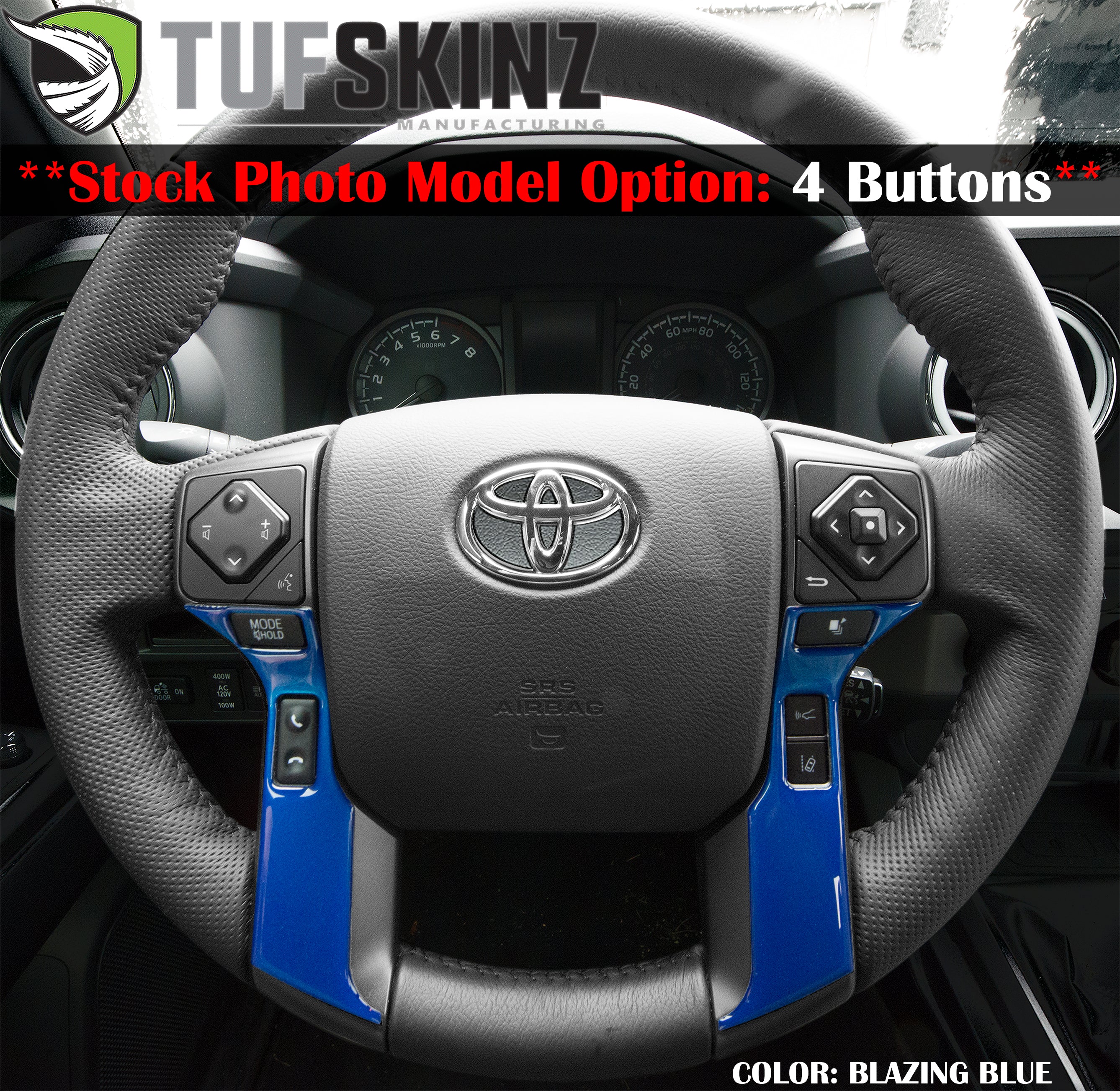 Tufskinz Steering Wheel Trim For 4Runner (2014-2024) - Image 7