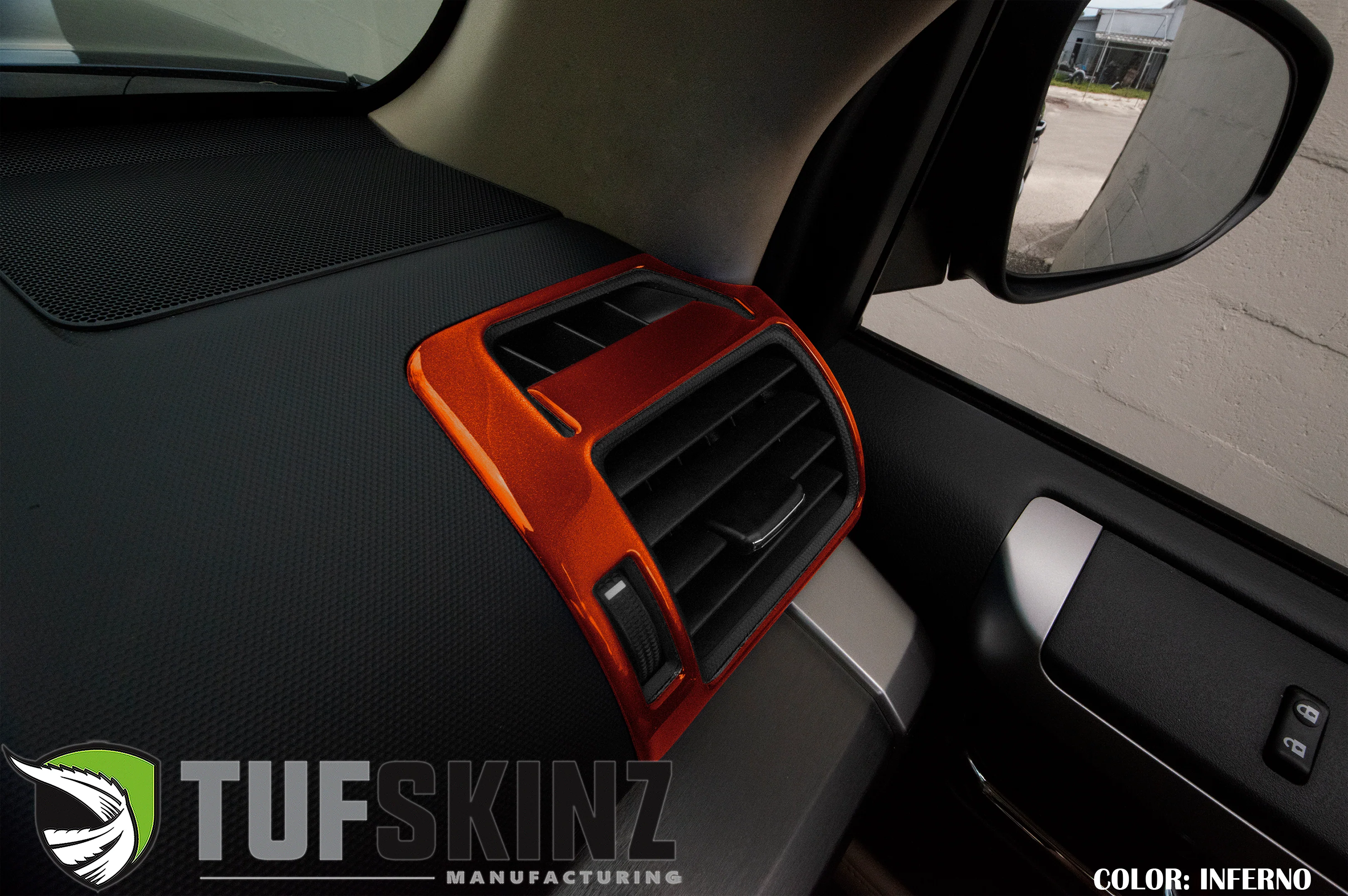 Tufskinz Upper Air Vent Accent Trim For 4Runner (2014-2024) - Image 5