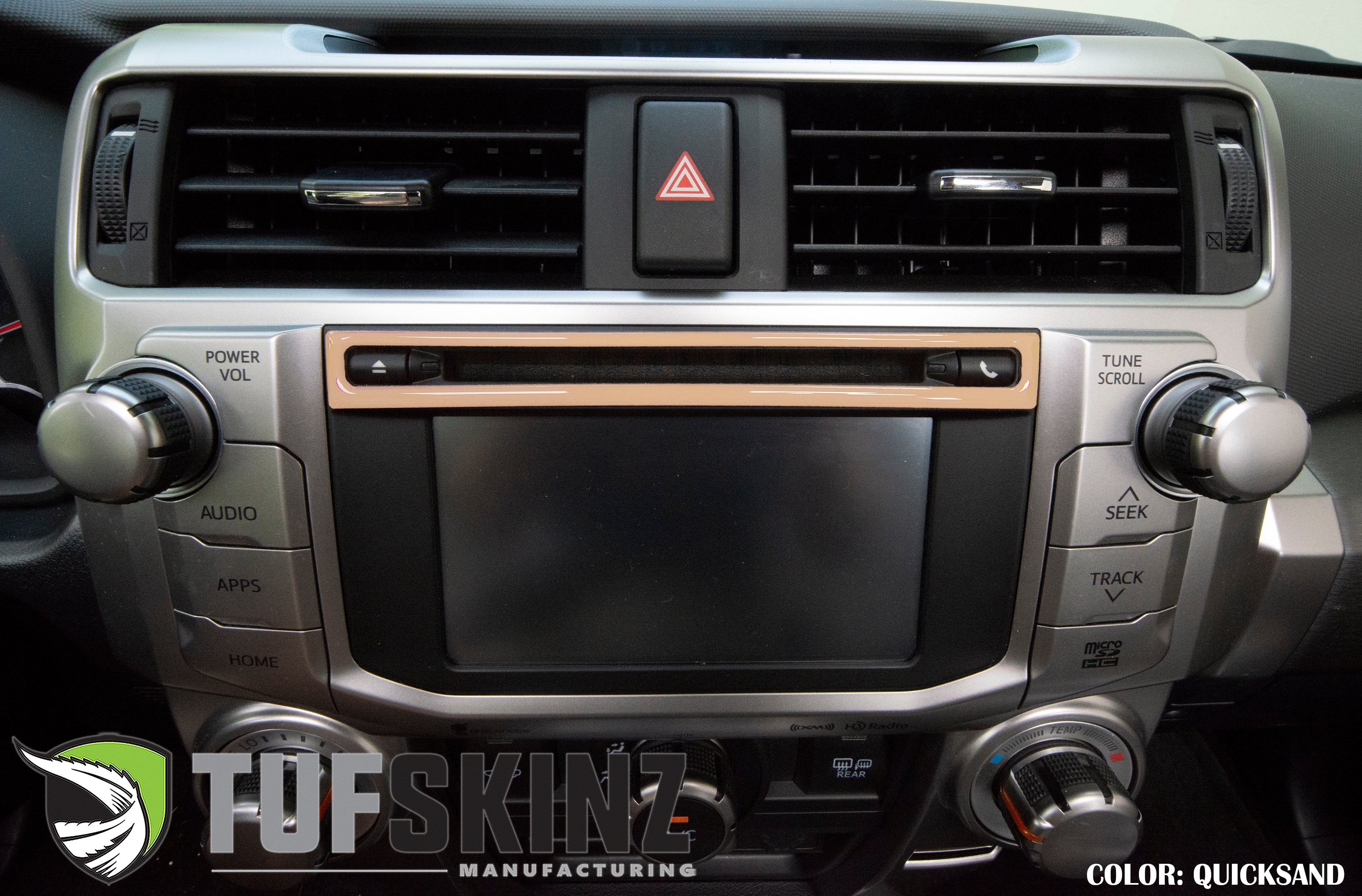 Tufskinz Upper Radio Display Accent Trim For 4Runner (2014-2024) - Image 10