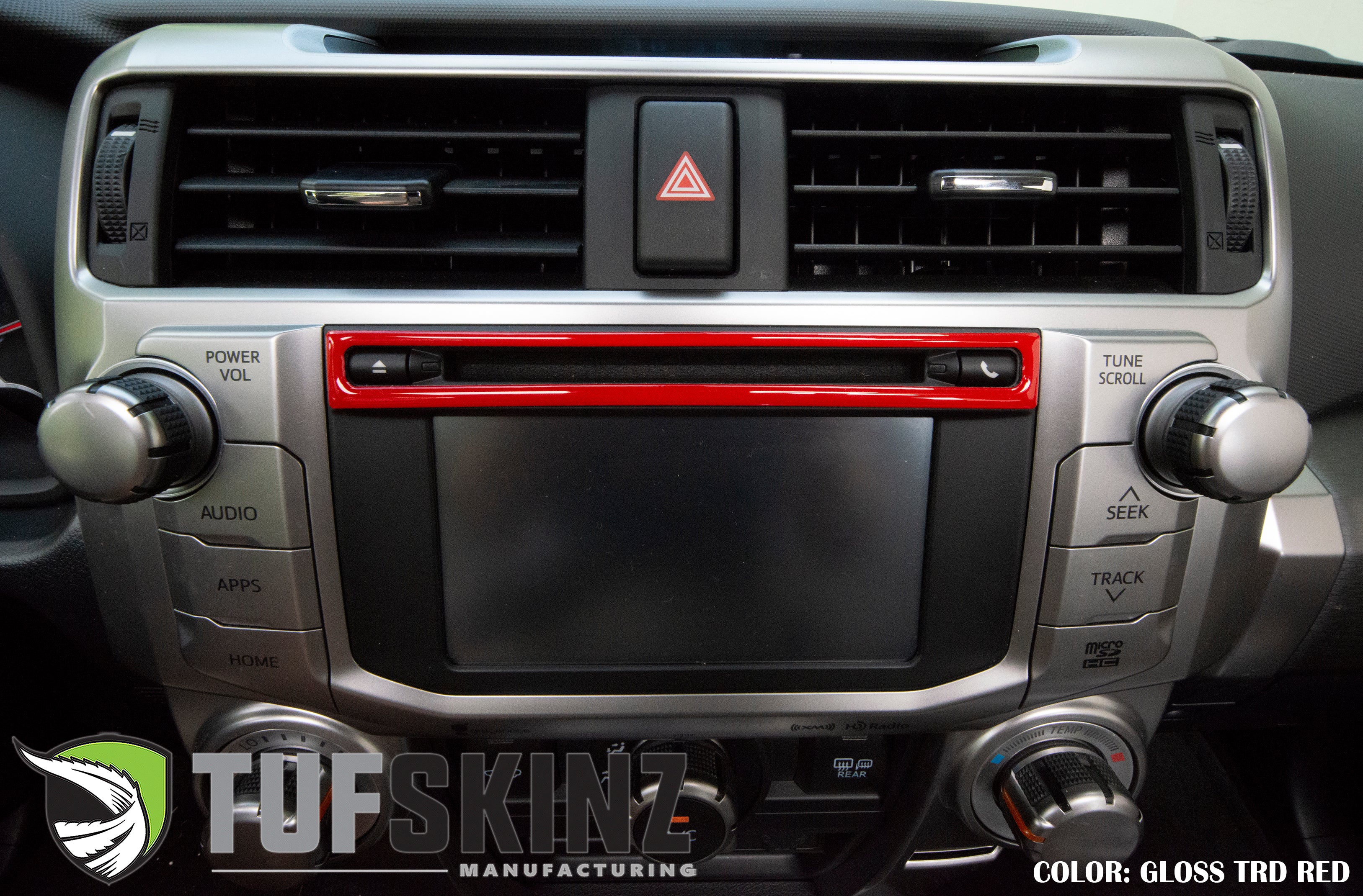 Tufskinz Upper Radio Display Accent Trim For 4Runner (2014-2024) - Image 12
