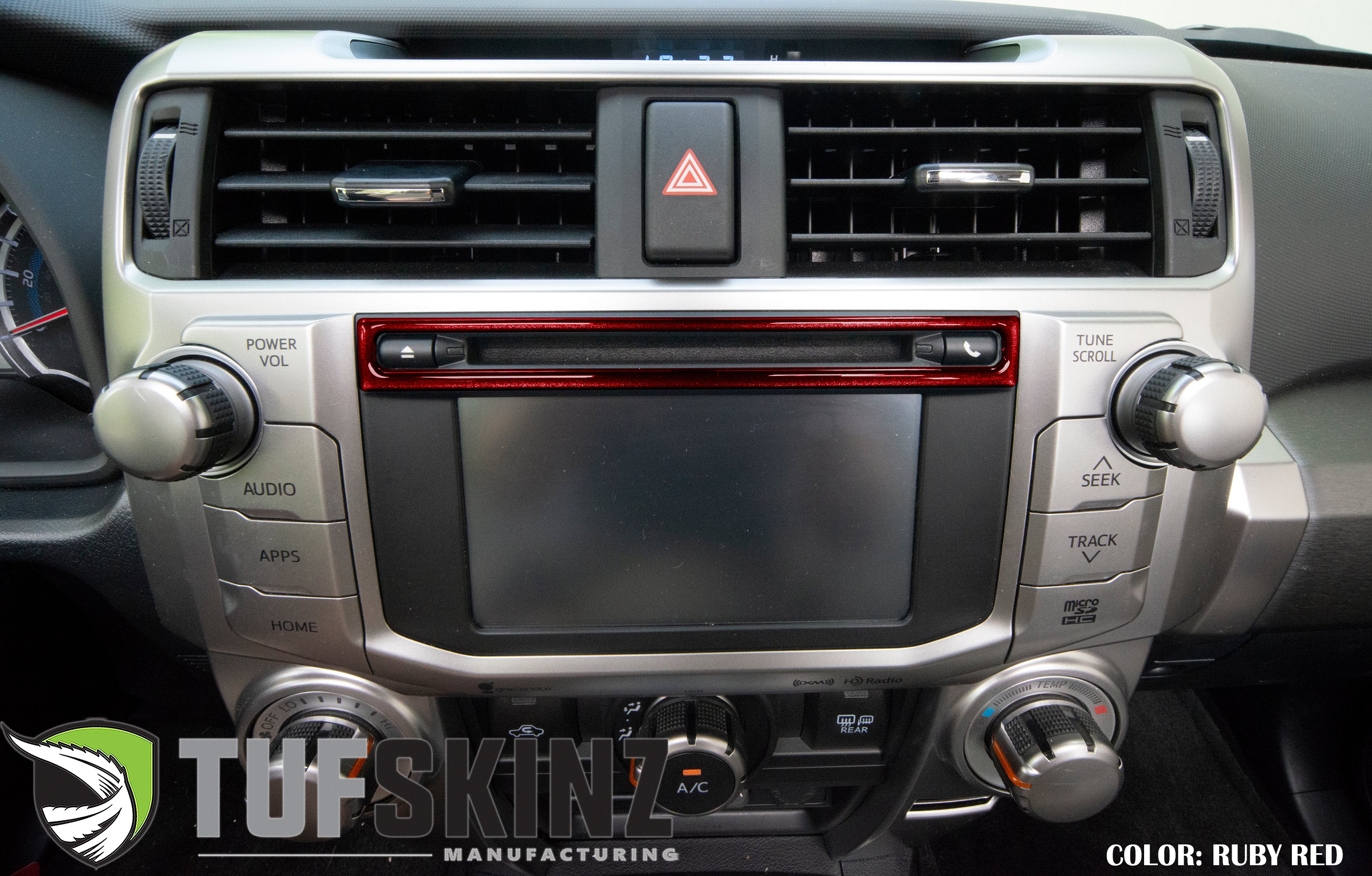 Tufskinz Upper Radio Display Accent Trim For 4Runner (2014-2024) - Image 13