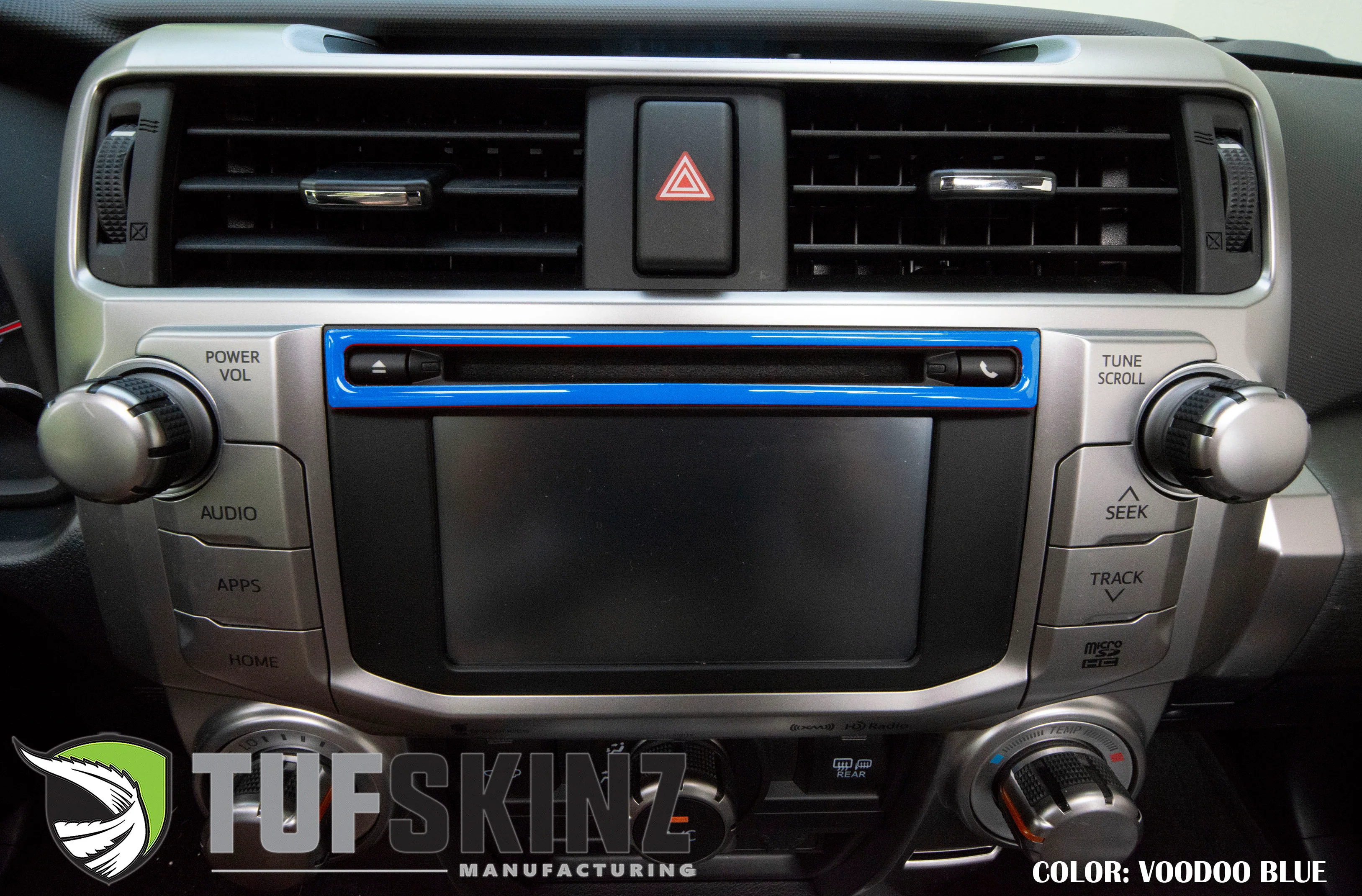 Tufskinz Upper Radio Display Accent Trim For 4Runner (2014-2024) - Image 14
