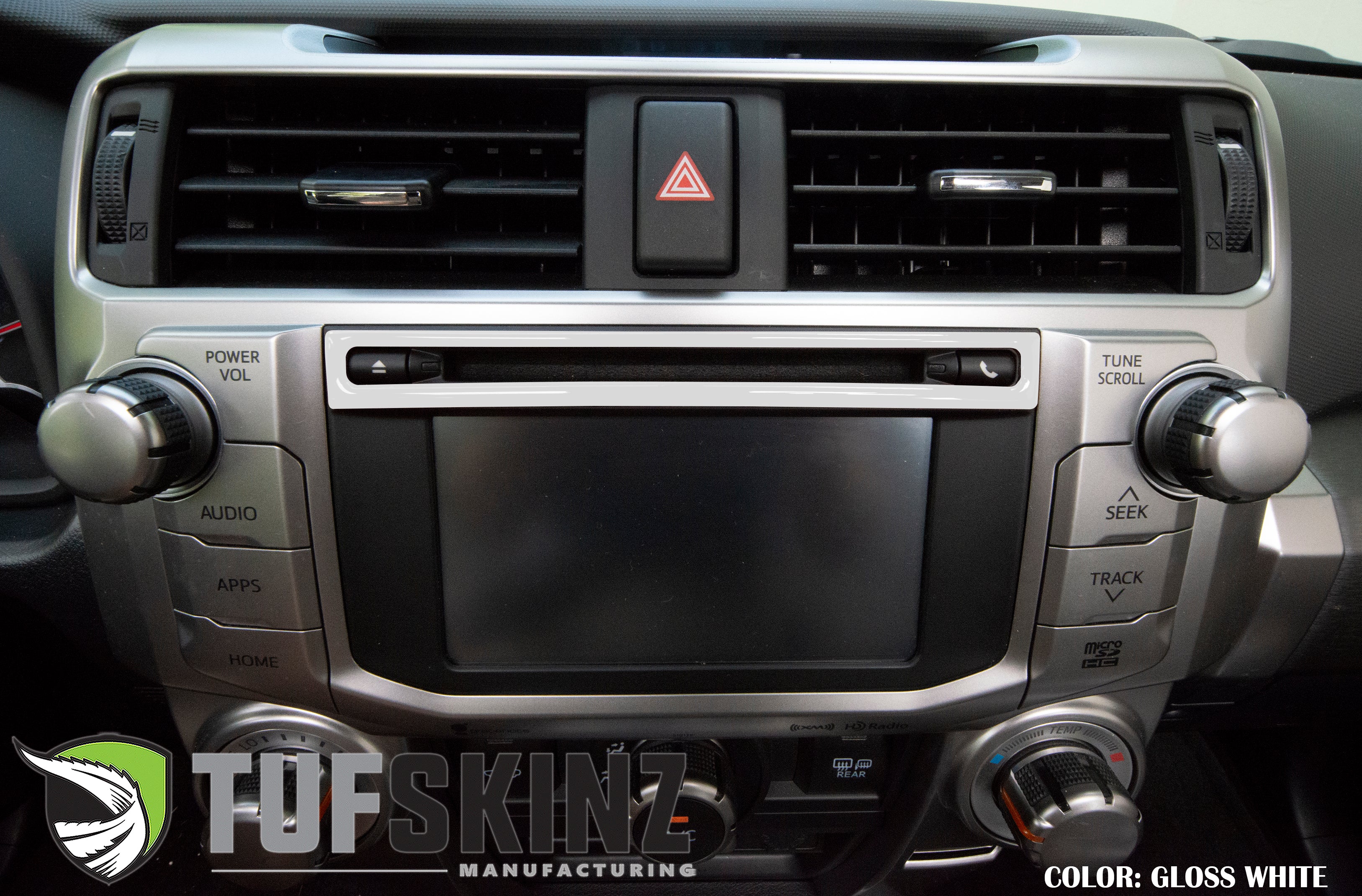 Tufskinz Upper Radio Display Accent Trim For 4Runner (2014-2024) - Image 15